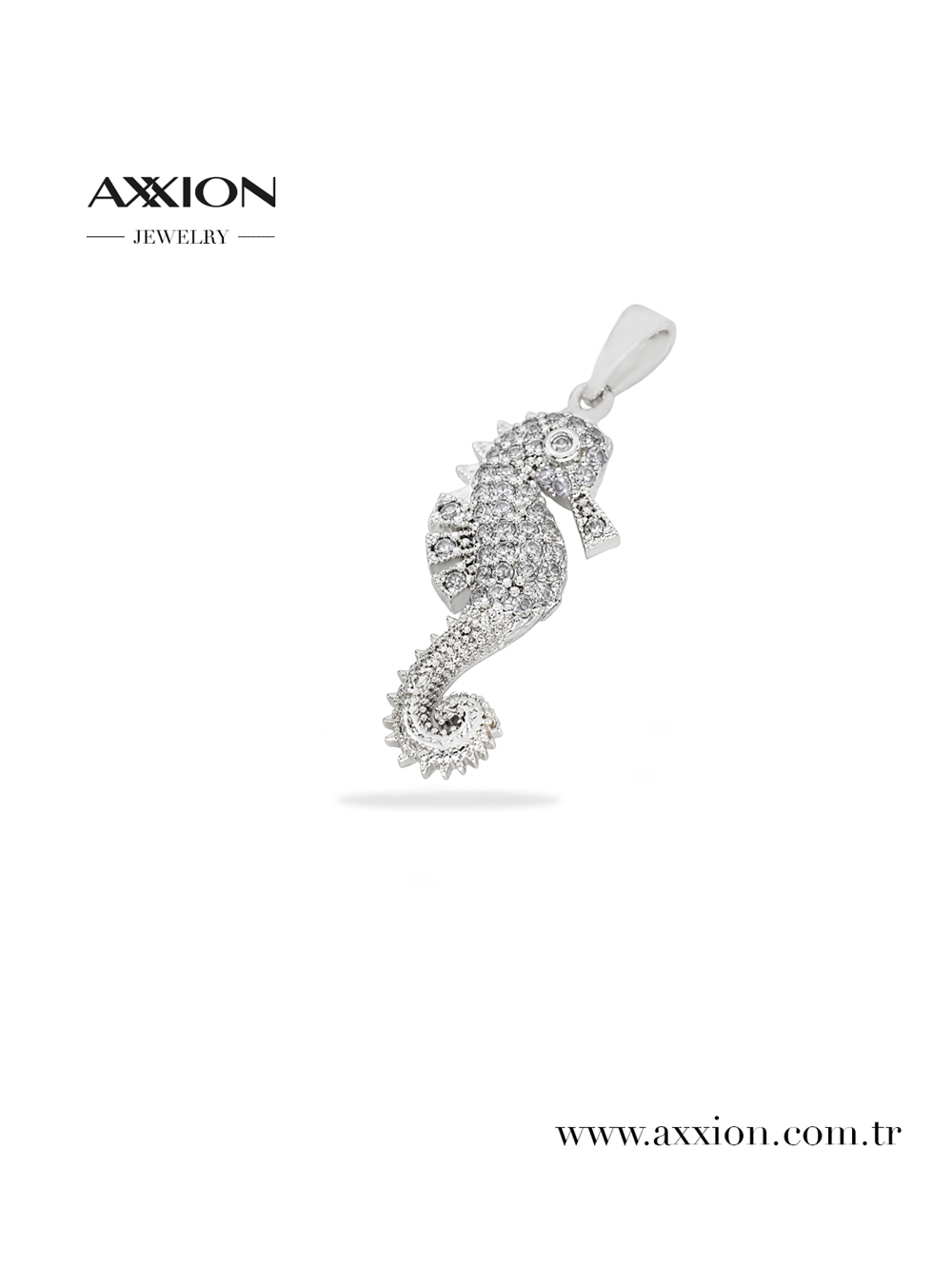 AXXION 14K Kolye Ucu SILVER