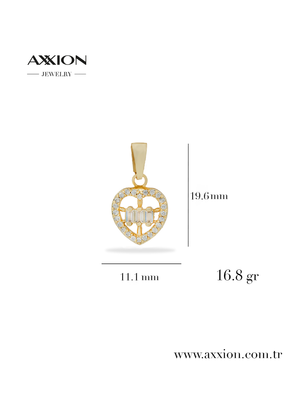 AXXION Kolye Ucu GOLD