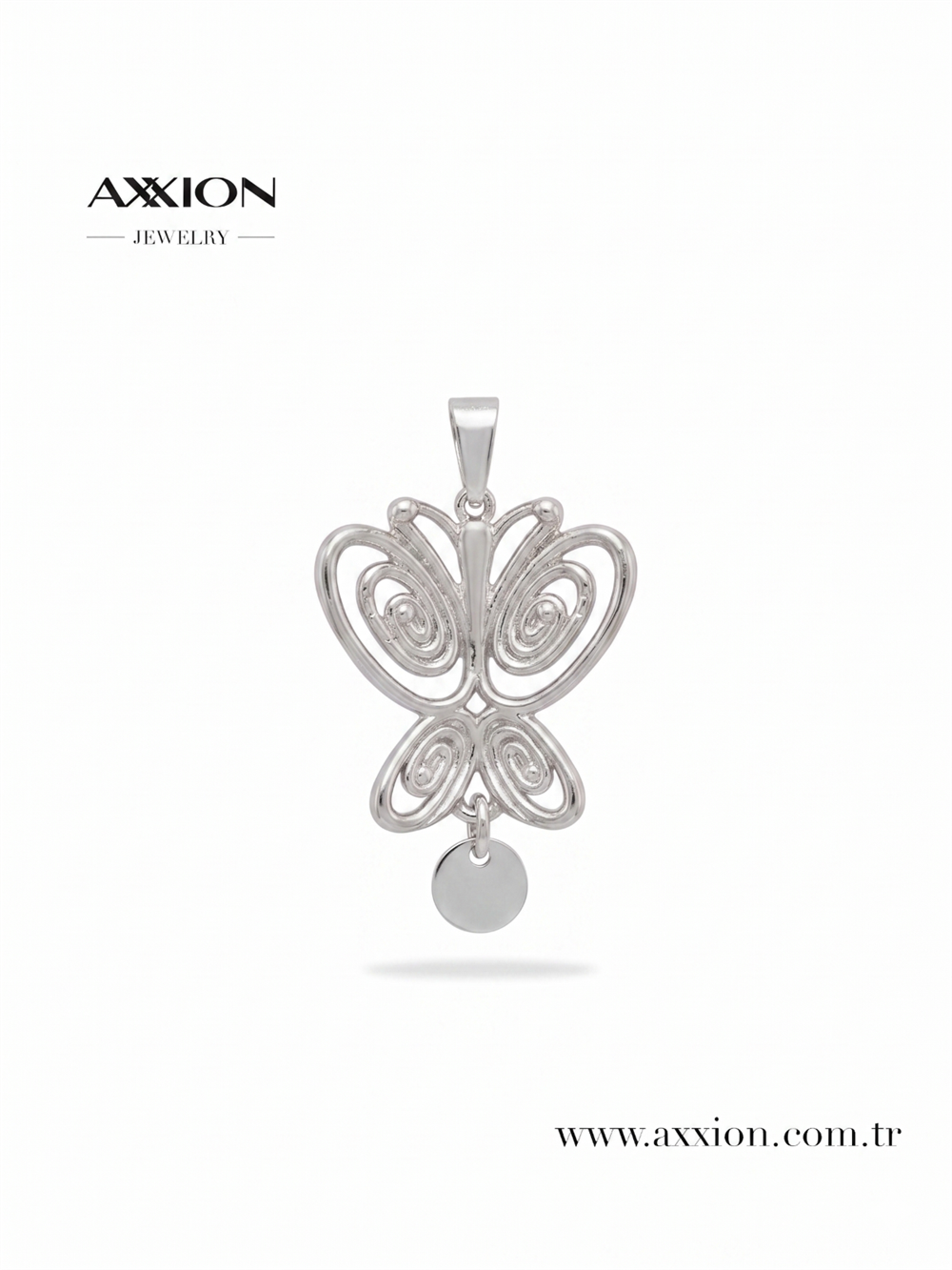 AXXION Kolye Ucu SILVER