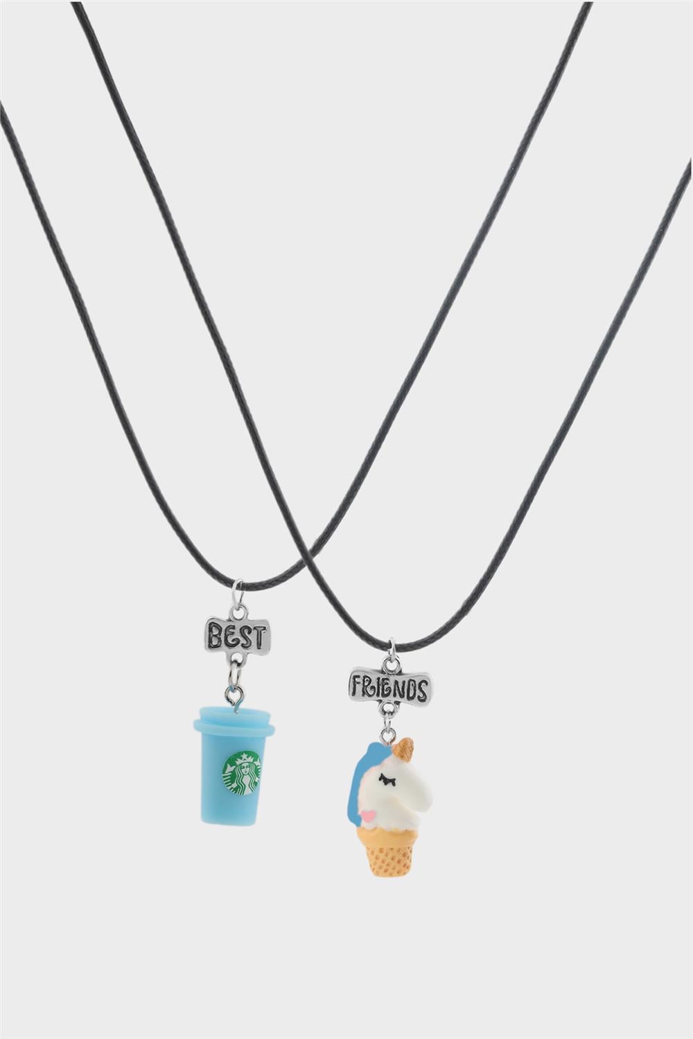 Best Friends Arkadaşlık Kolyesi 2li