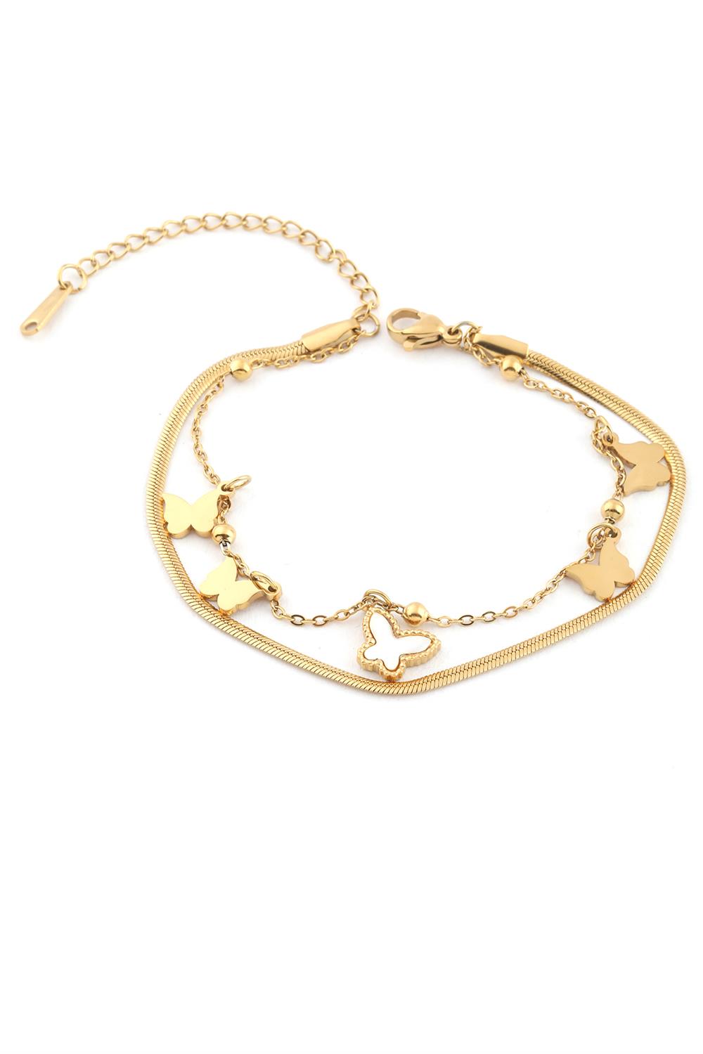 Çelik Bileklik Gold