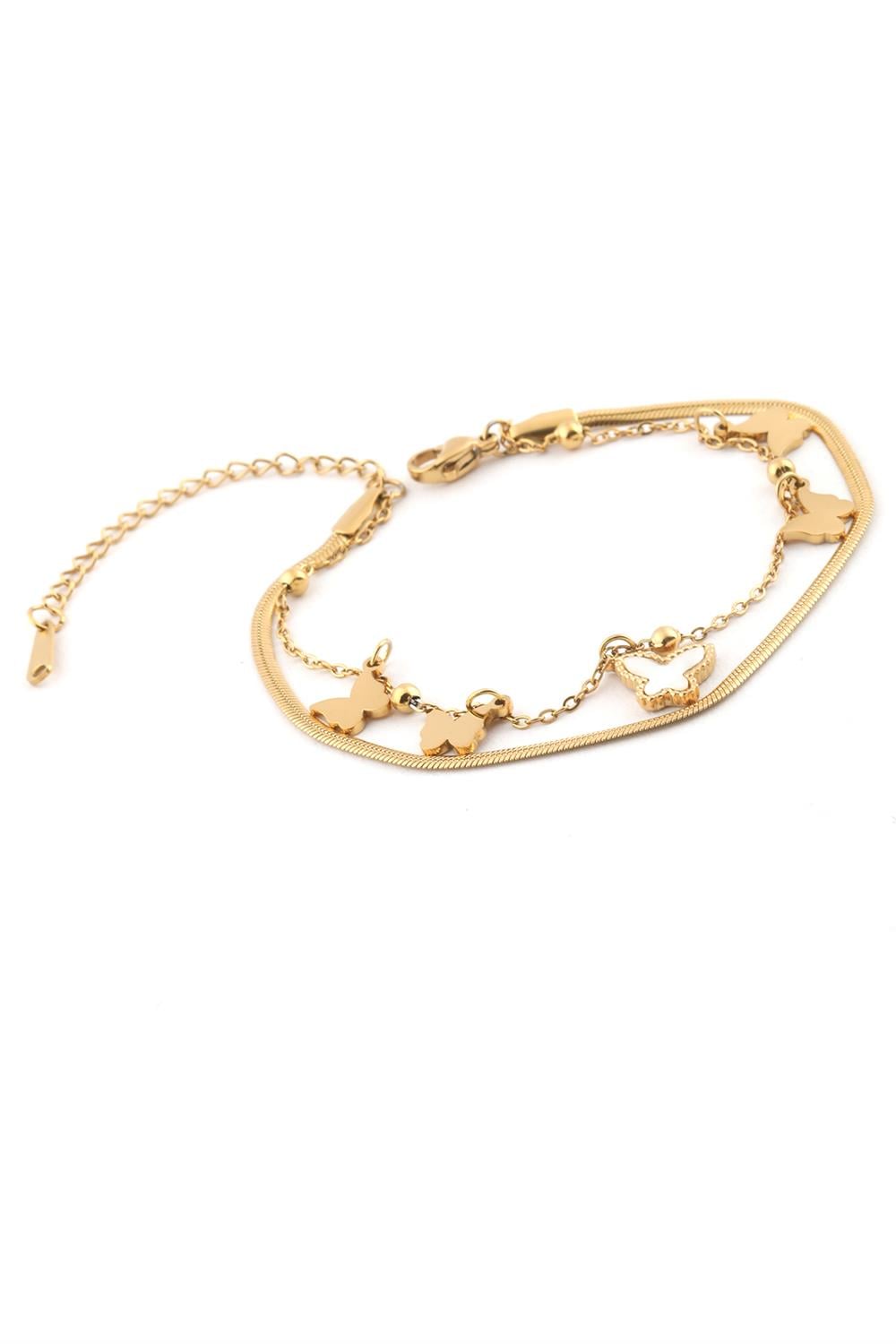 Çelik Bileklik Gold