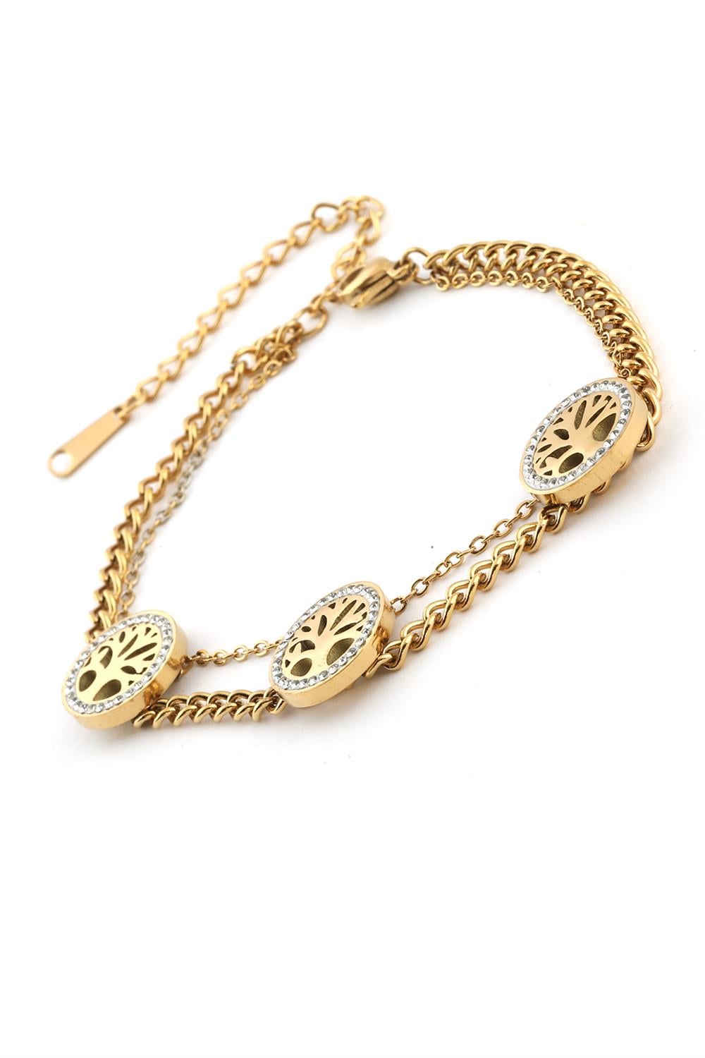 Çelik Bileklik GOLD