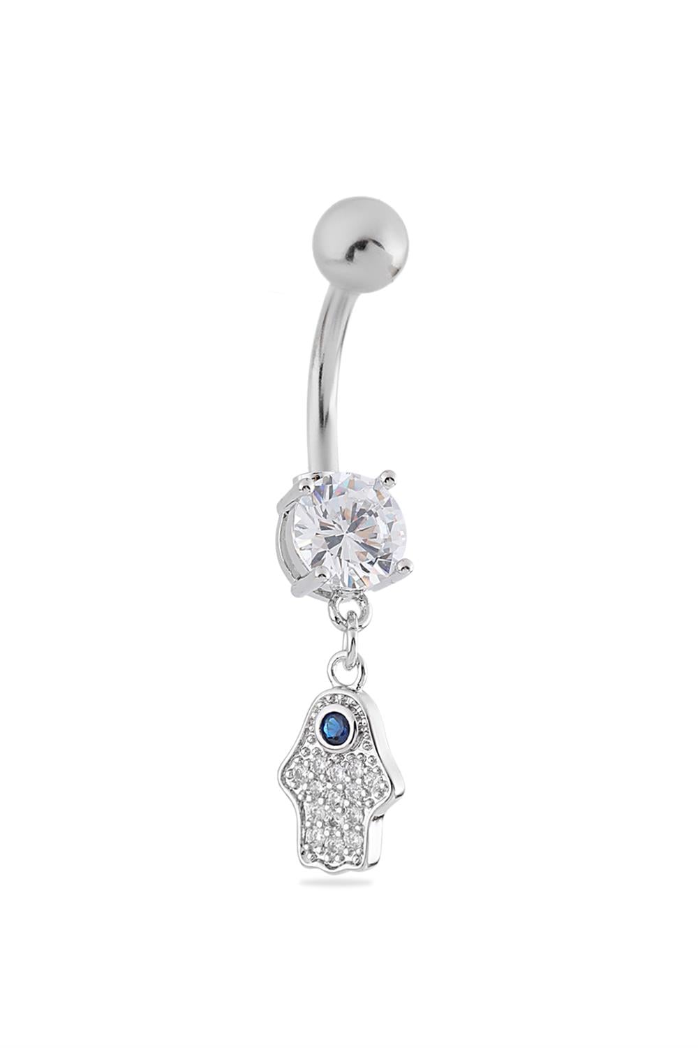 Çelik Göbek Piercing