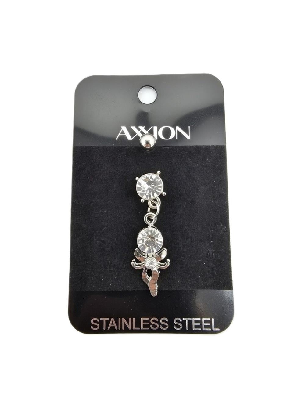 Çelik Göbek Piercing SILVER