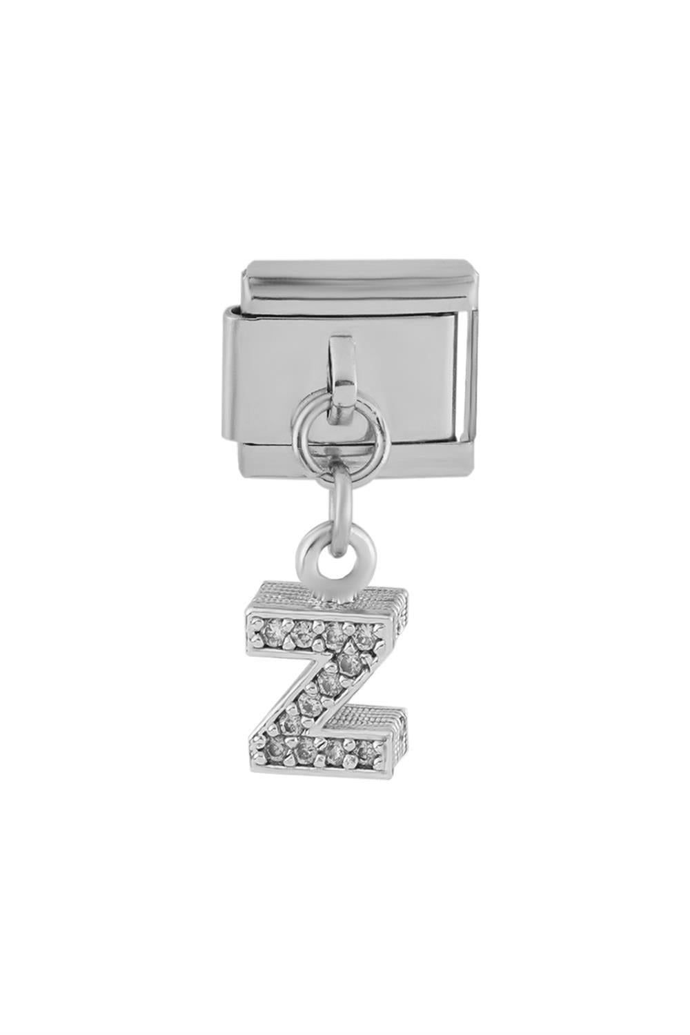 Çelik Harf Charm SILVER