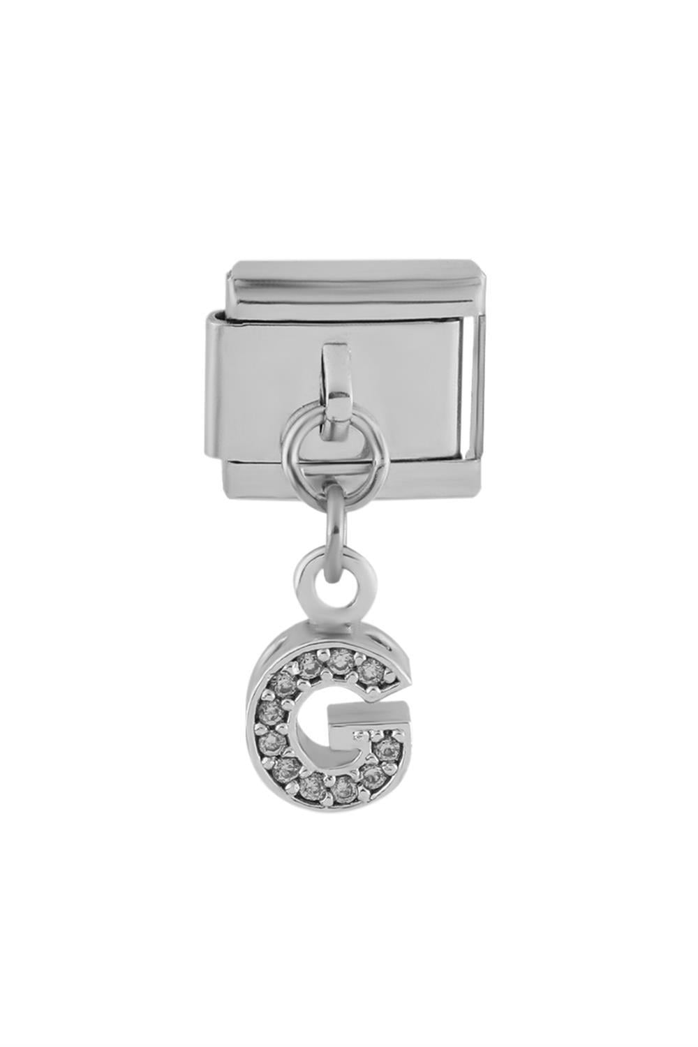 Çelik Harf Charm SILVER