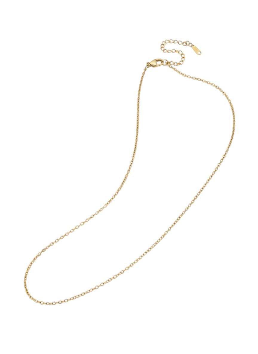 Çelik Kolye GOLD 45 cm