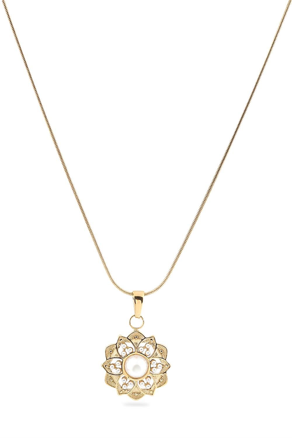 Çelik Kolye Gold 45cm