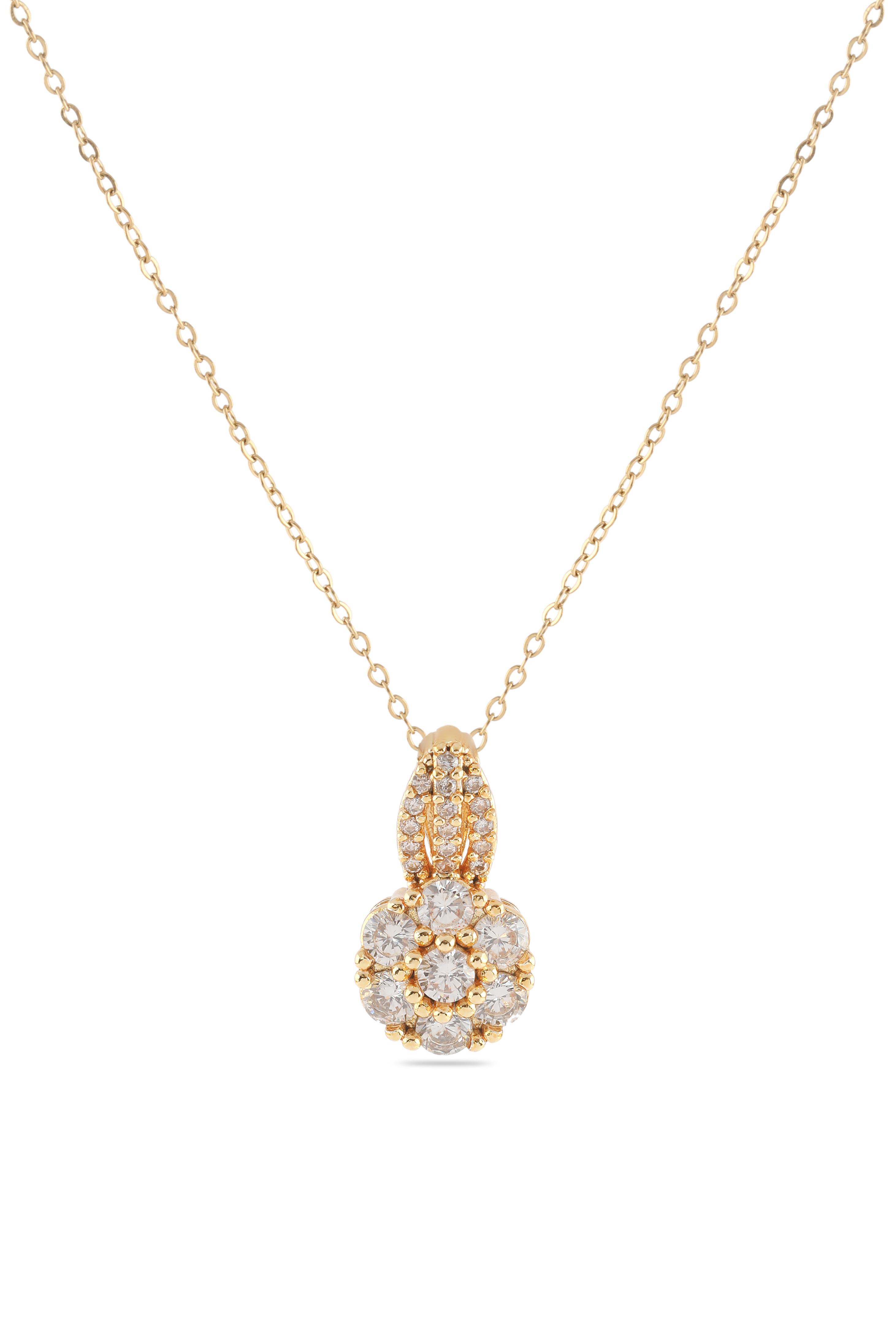 Çelik Kolye Gold 45cm