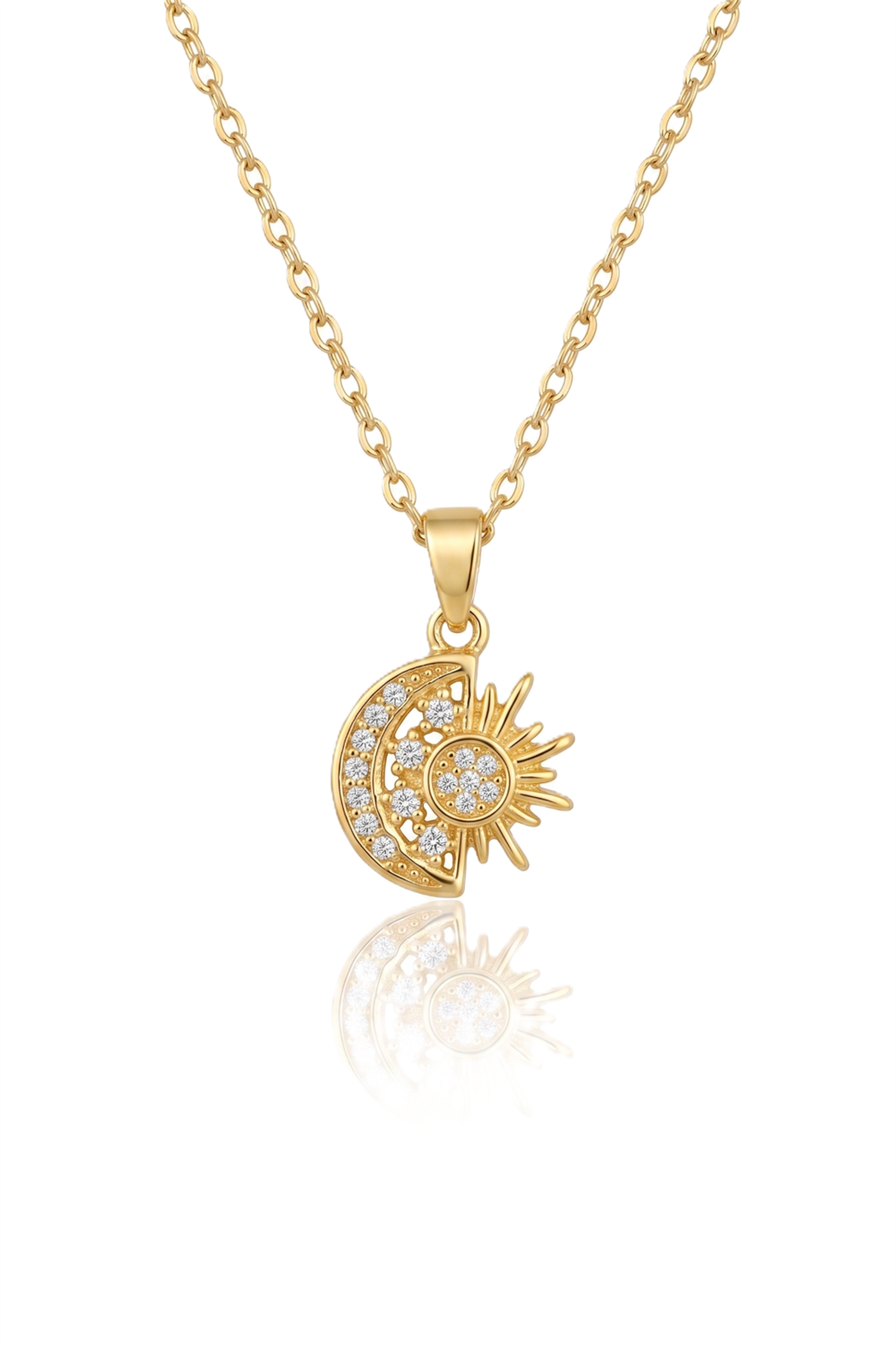 Çelik Kolye GOLD 45cm