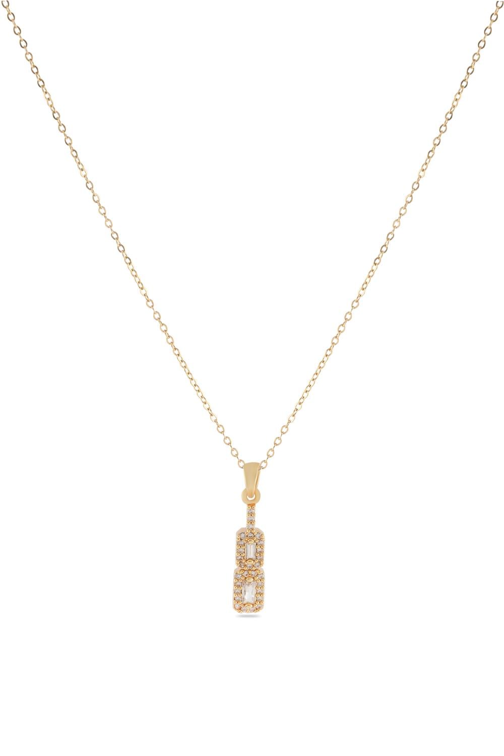 Çelik Kolye Gold 45cm