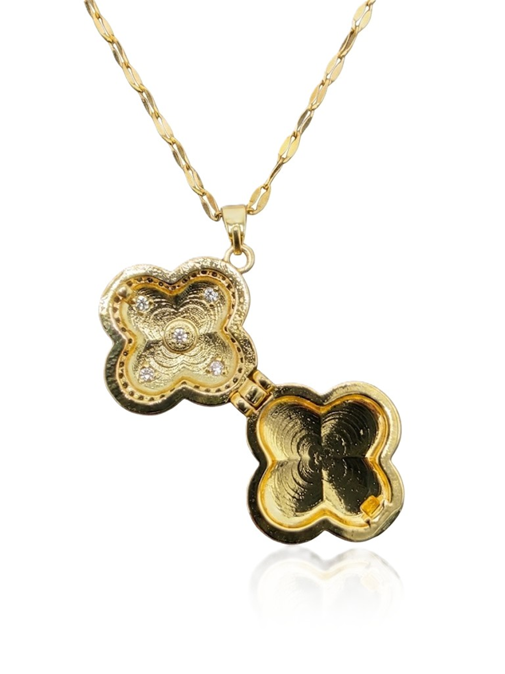 Çelik Kolye GOLD 45cm