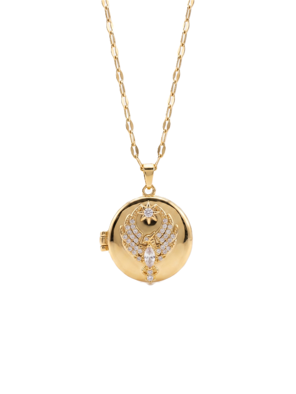 Çelik Kolye GOLD 45cm