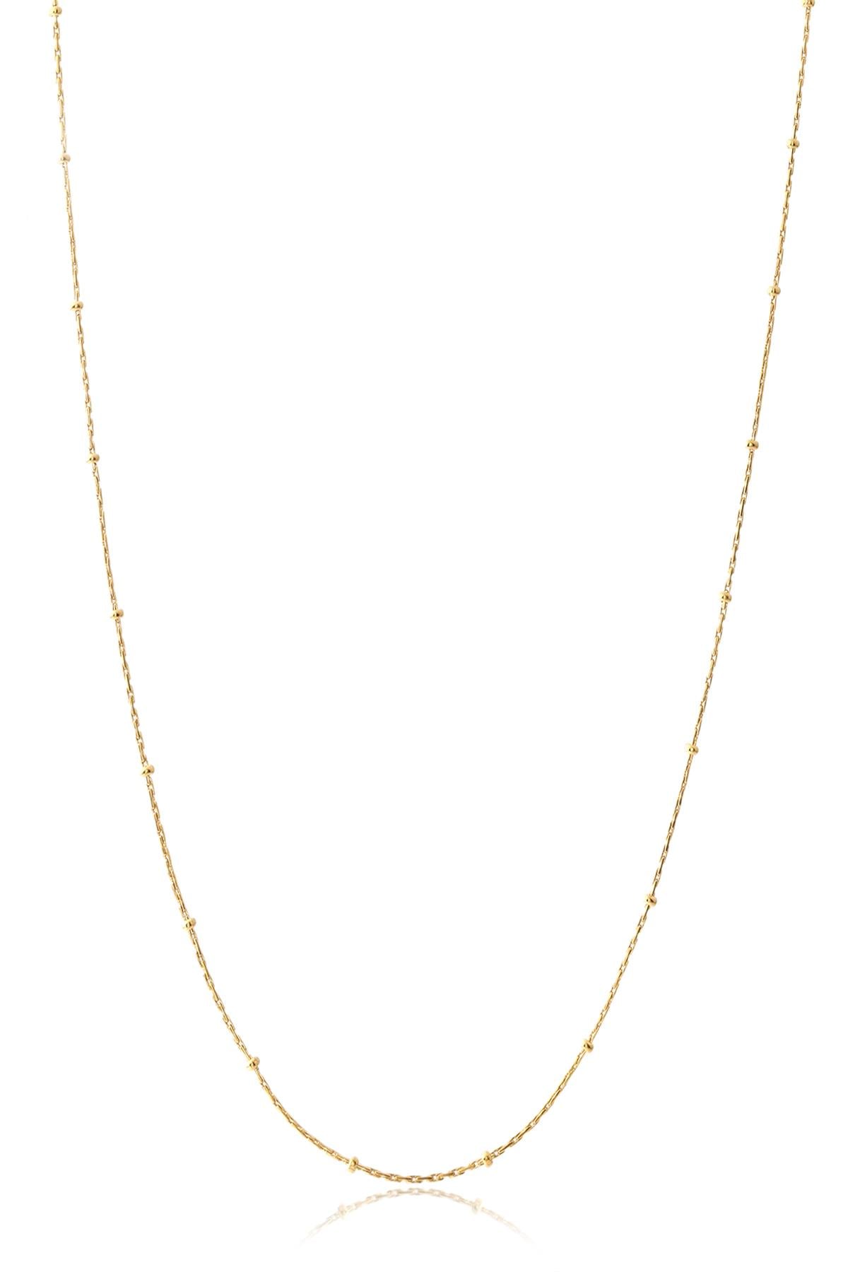 Çelik Kolye GOLD 45cm