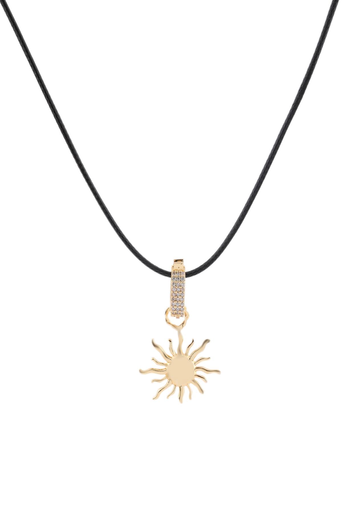 Çelik Kolye Gold 45cm