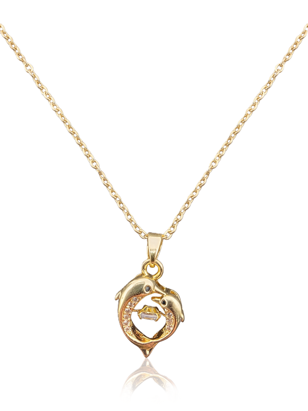 Çelik Kolye GOLD 45cm