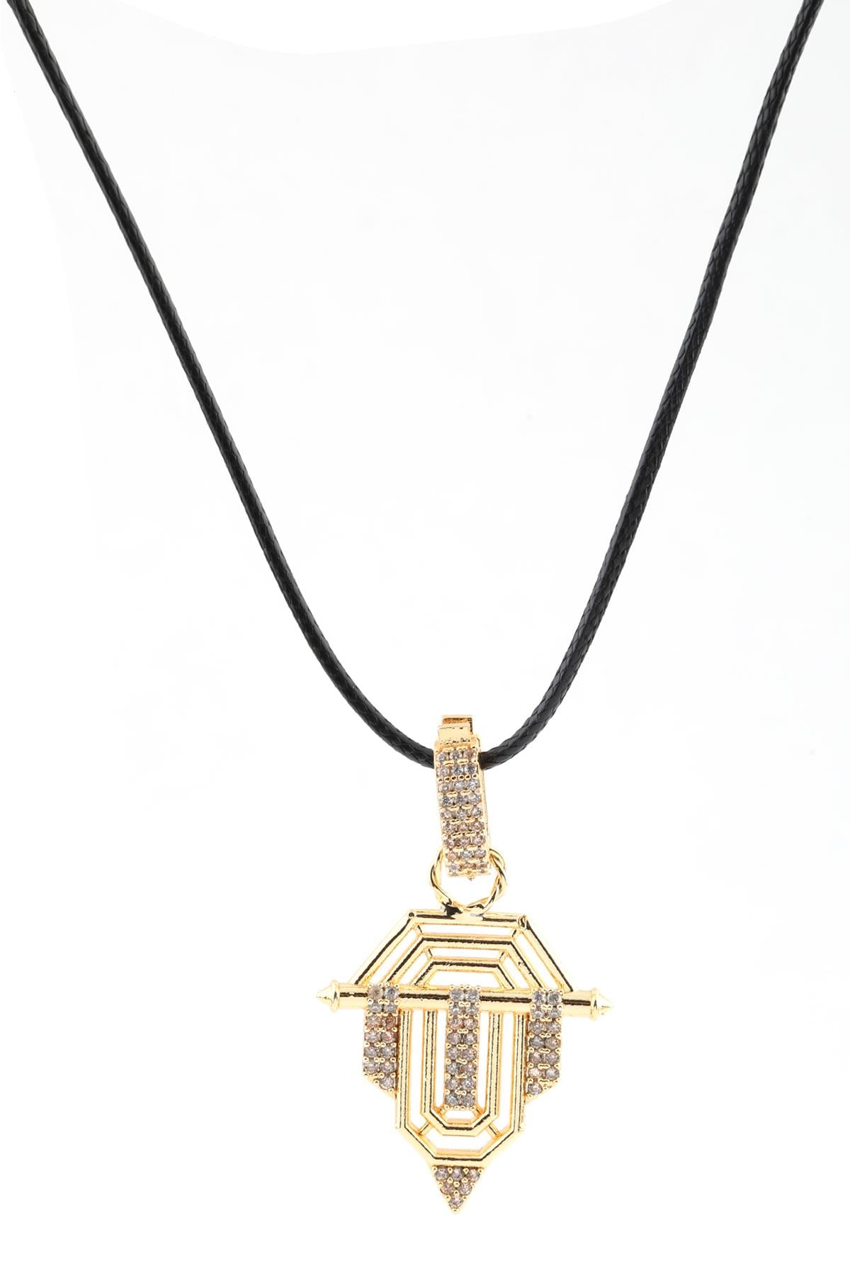 Çelik Kolye Gold 45cm