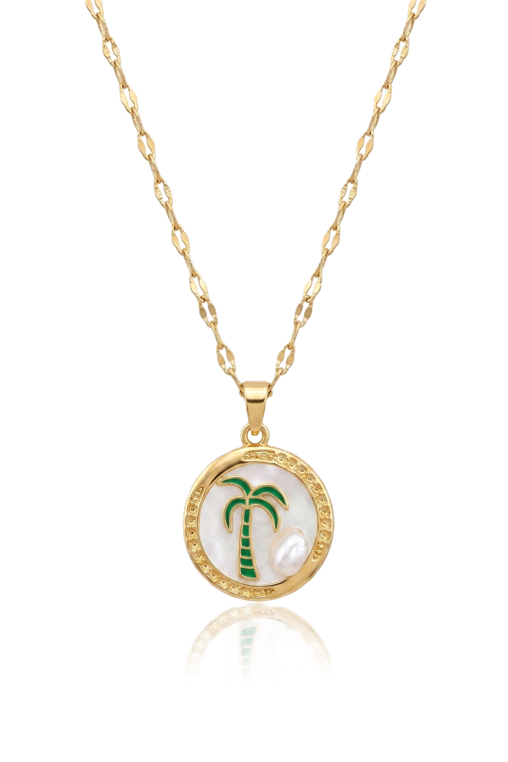 Çelik Kolye GOLD 45cm