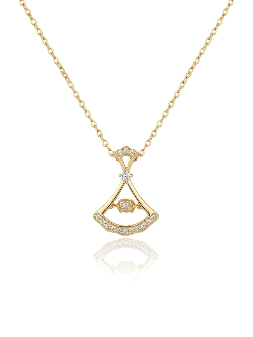 Çelik Kolye GOLD 45cm