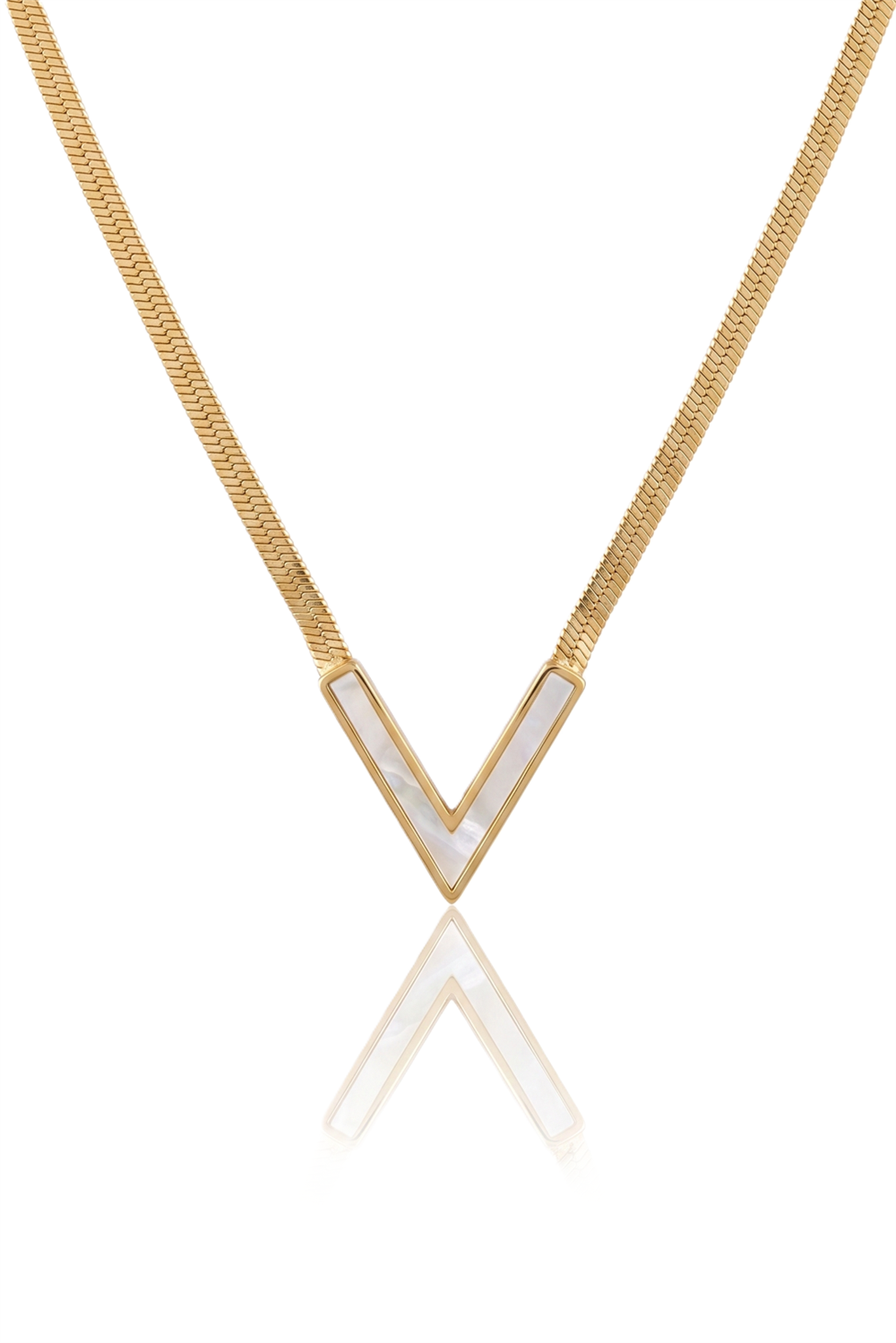 Çelik Kolye GOLD 45cm