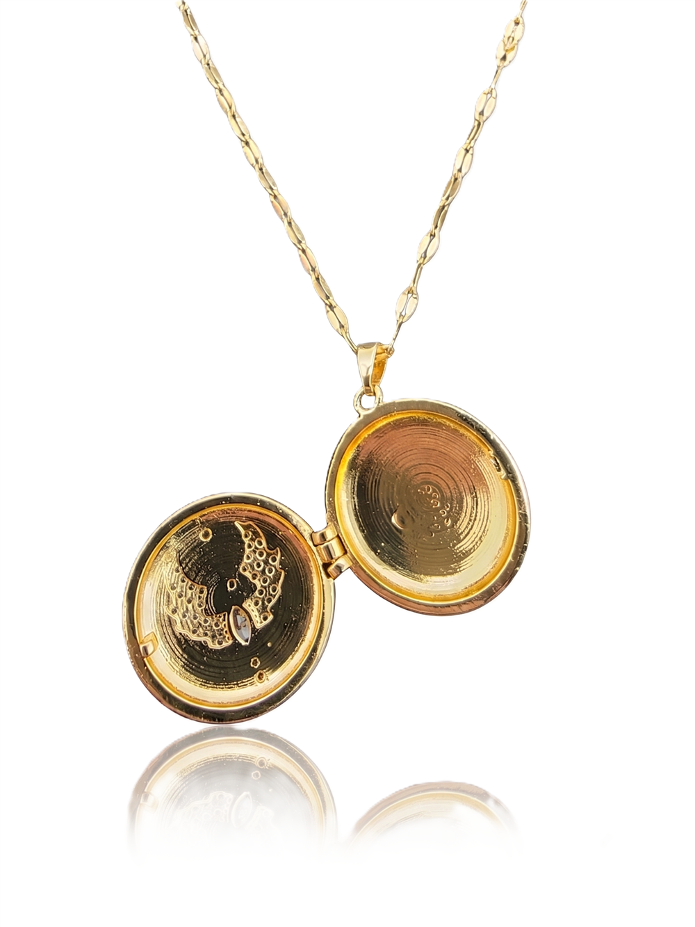 Çelik Kolye GOLD 45cm
