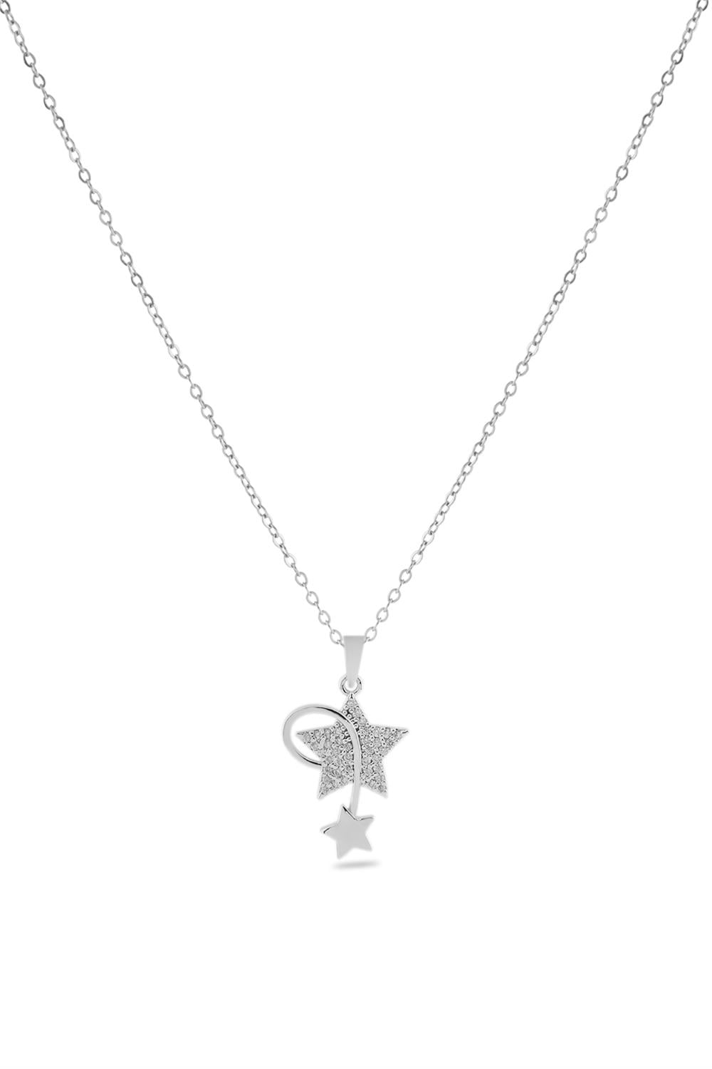 Çelik Kolye SILVER 45 cm