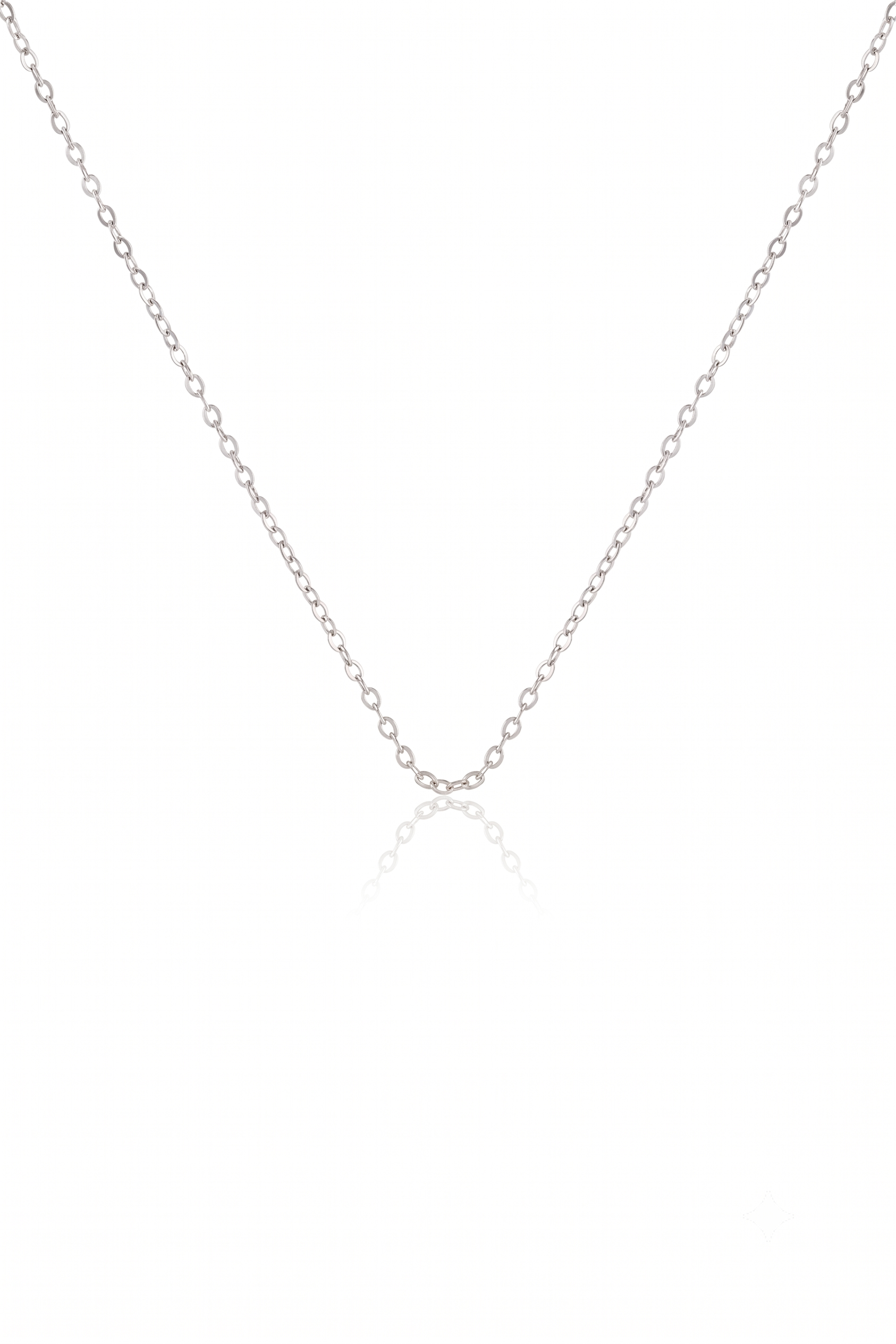 Çelik Kolye SILVER 45cm