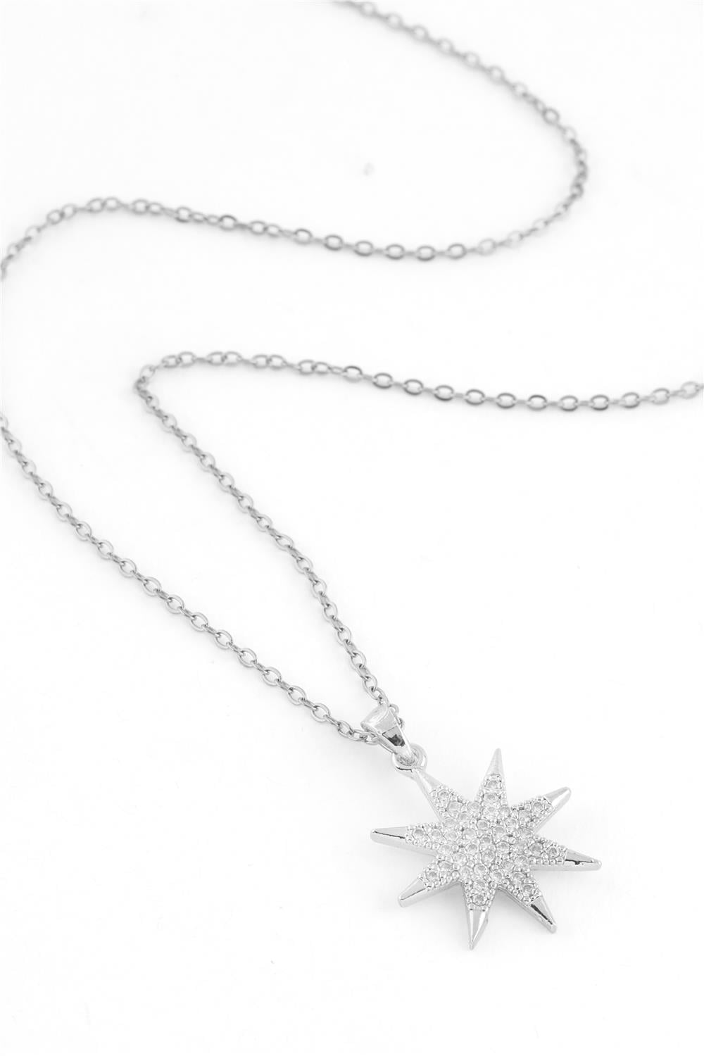 Çelik Kolye Silver 45cm
