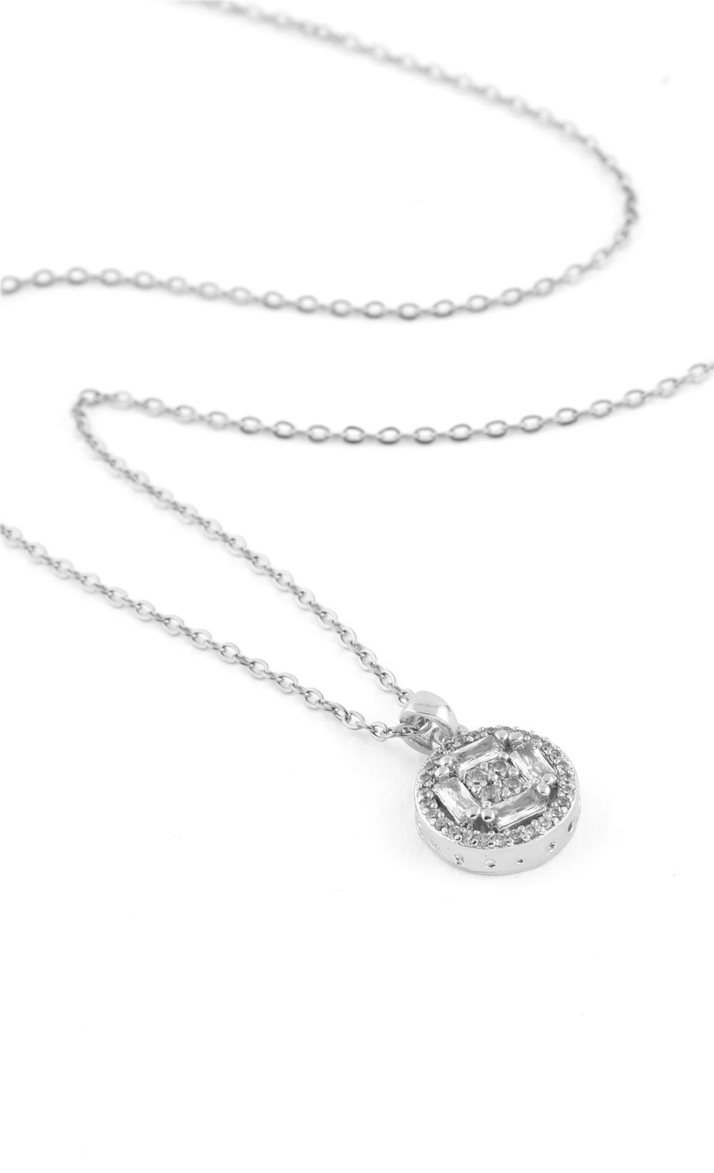 Çelik Kolye Silver 45cm