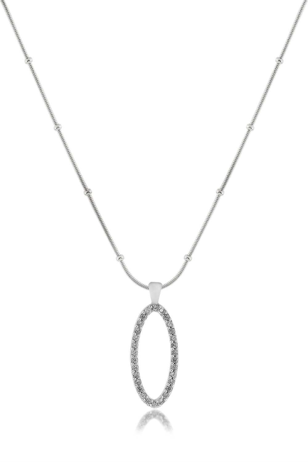 Çelik Kolye SILVER 45cm