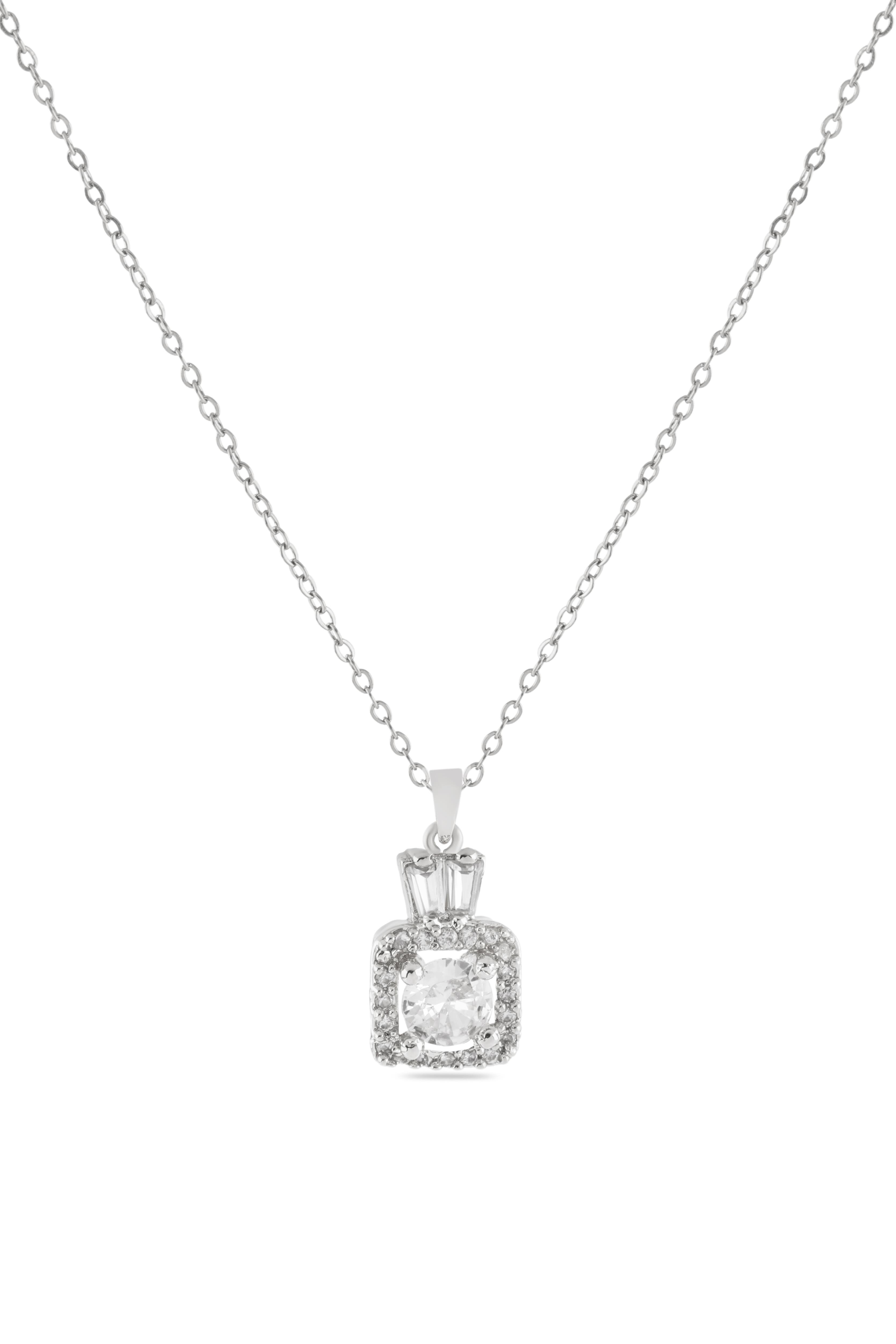 Çelik Kolye Silver 45cm