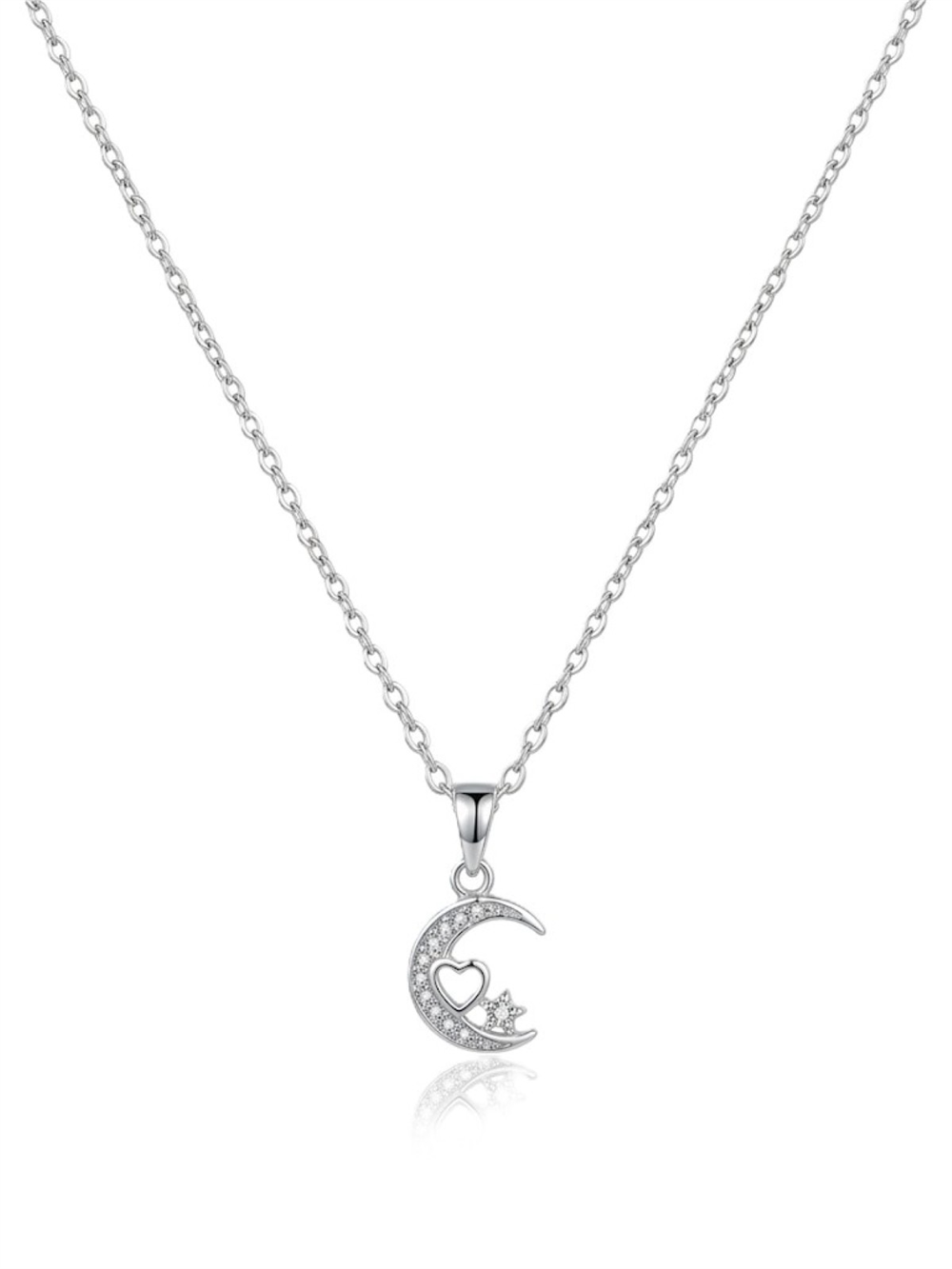 Çelik Kolye SILVER 45cm
