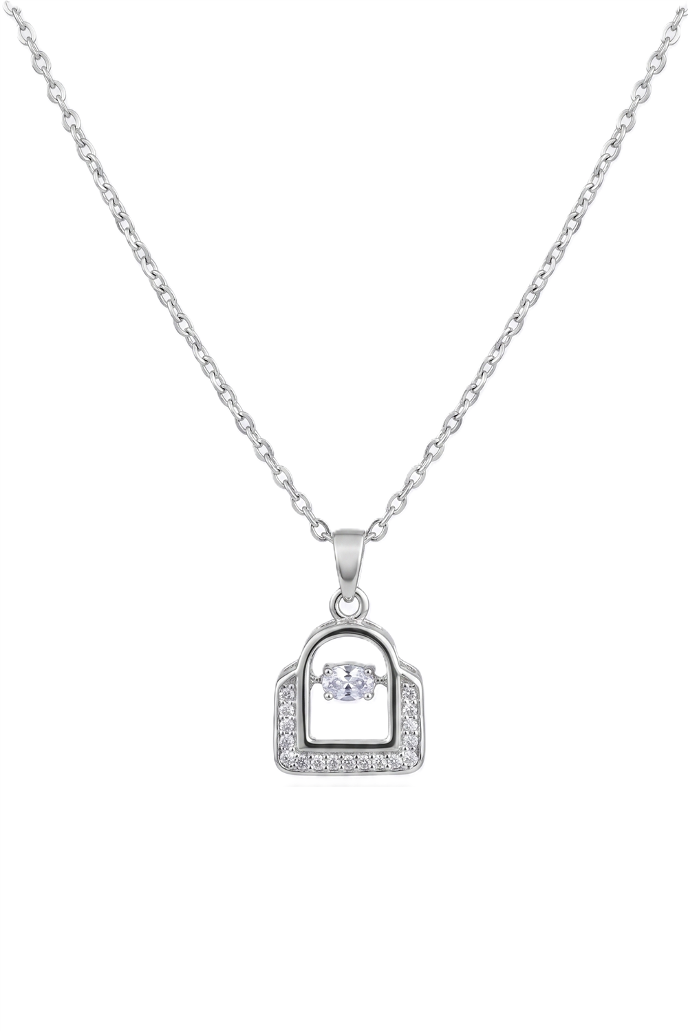 Çelik Kolye SILVER 45cm