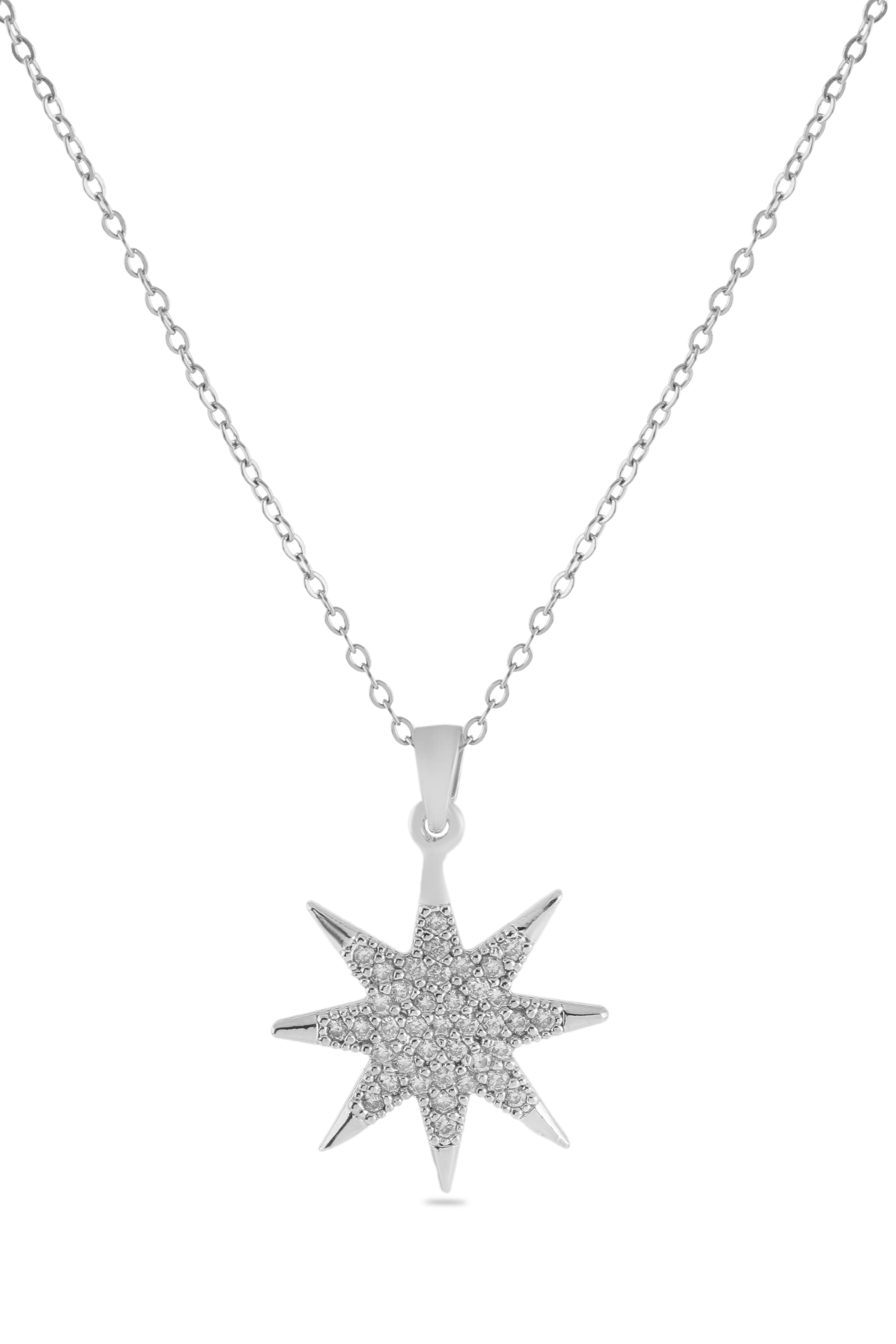 Çelik Kolye Silver 45cm