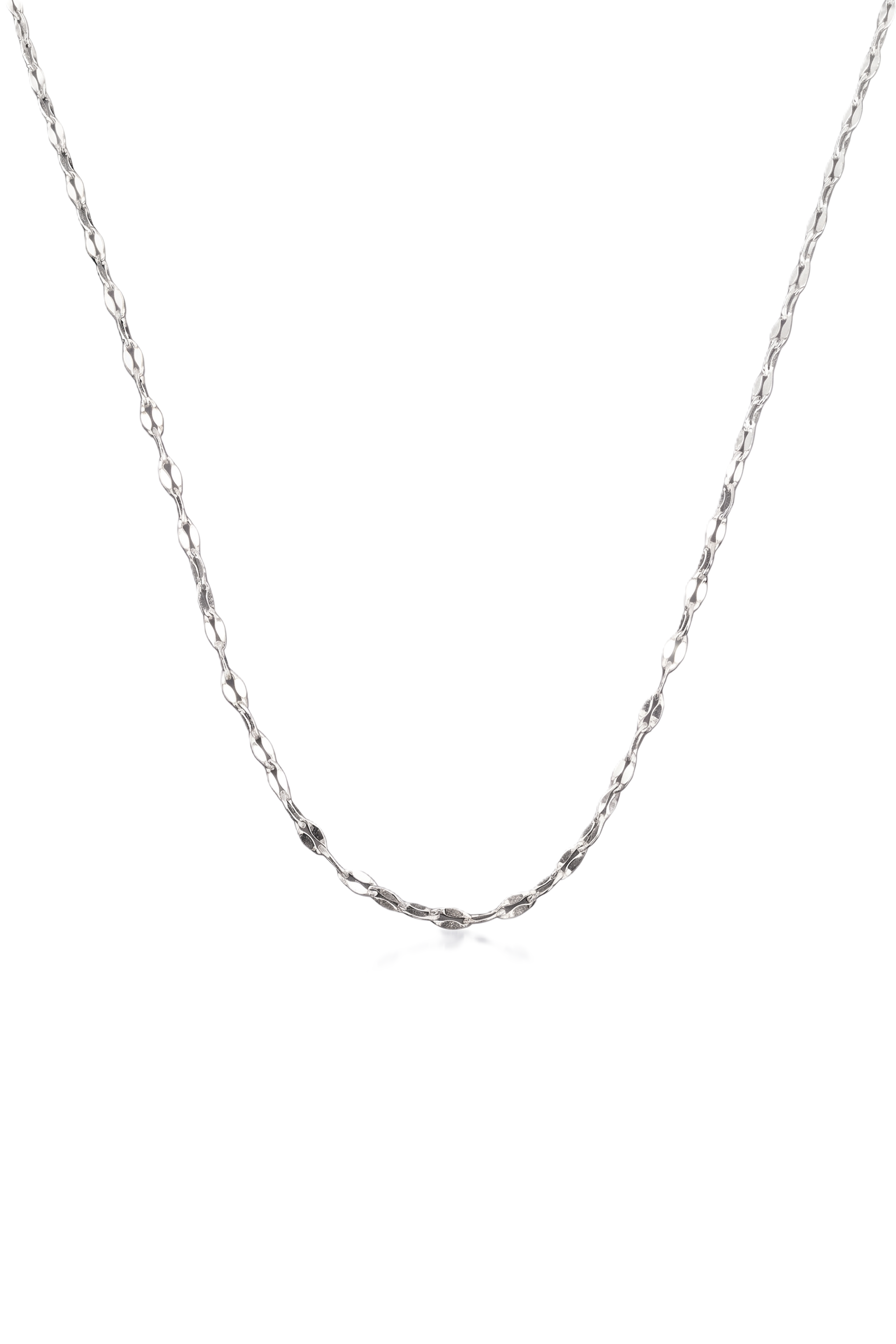 Çelik Kolye SILVER 45cm