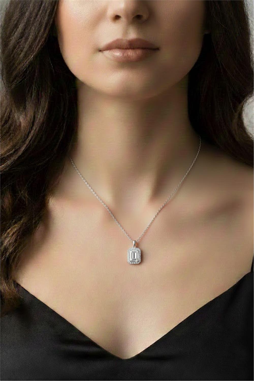 Çelik Kolye Silver 45cm