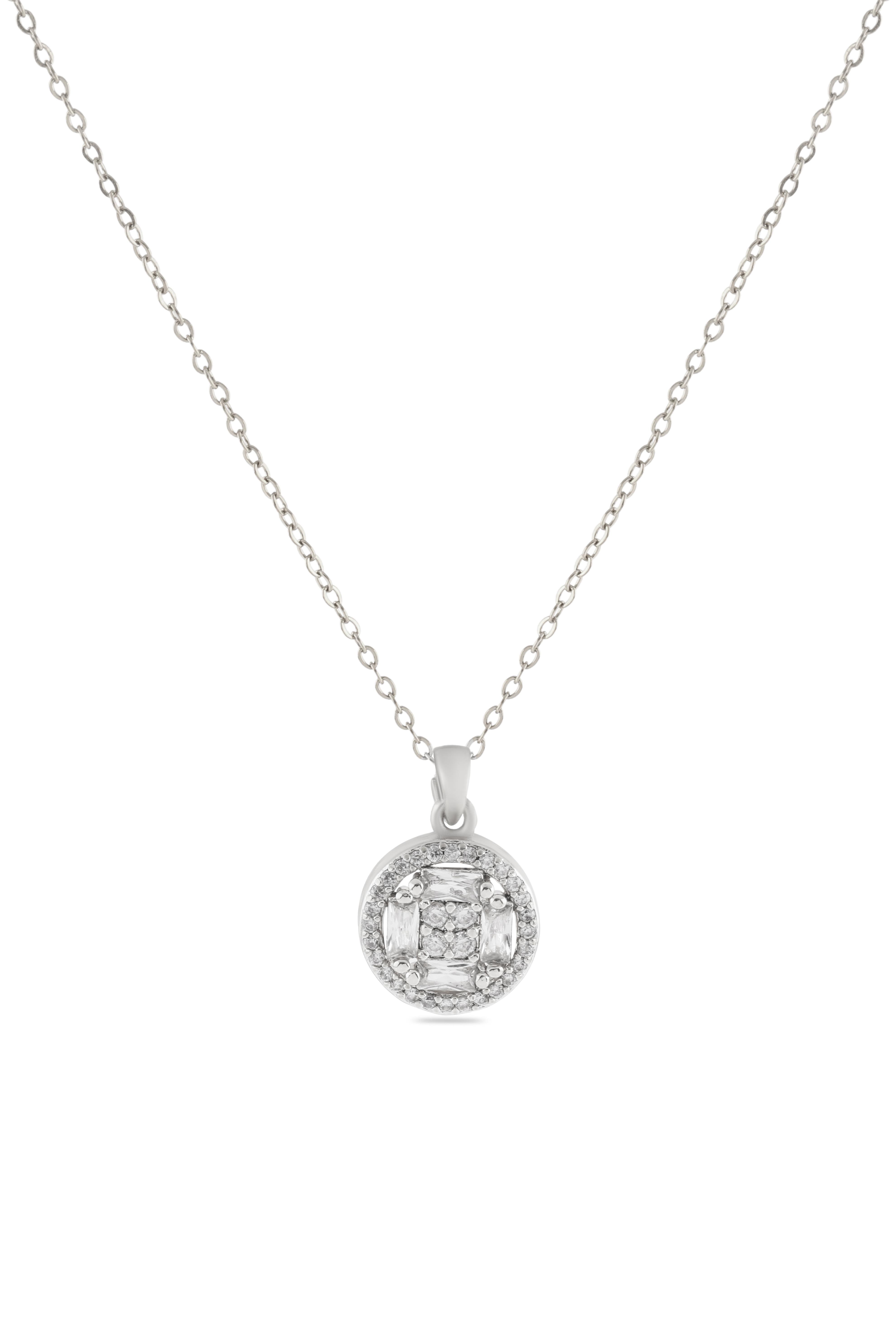 Çelik Kolye Silver 45cm