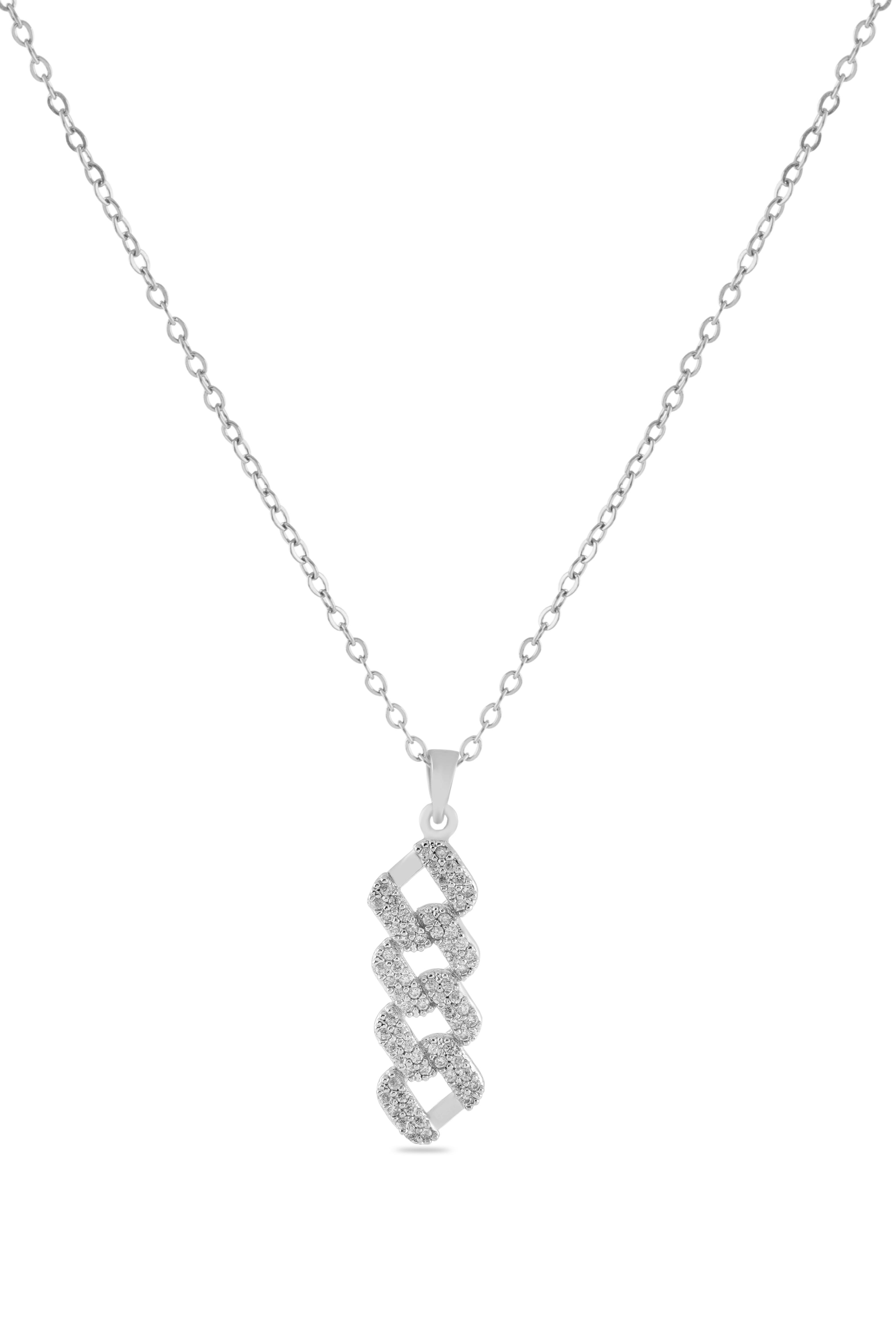 Çelik Kolye Silver 45cm