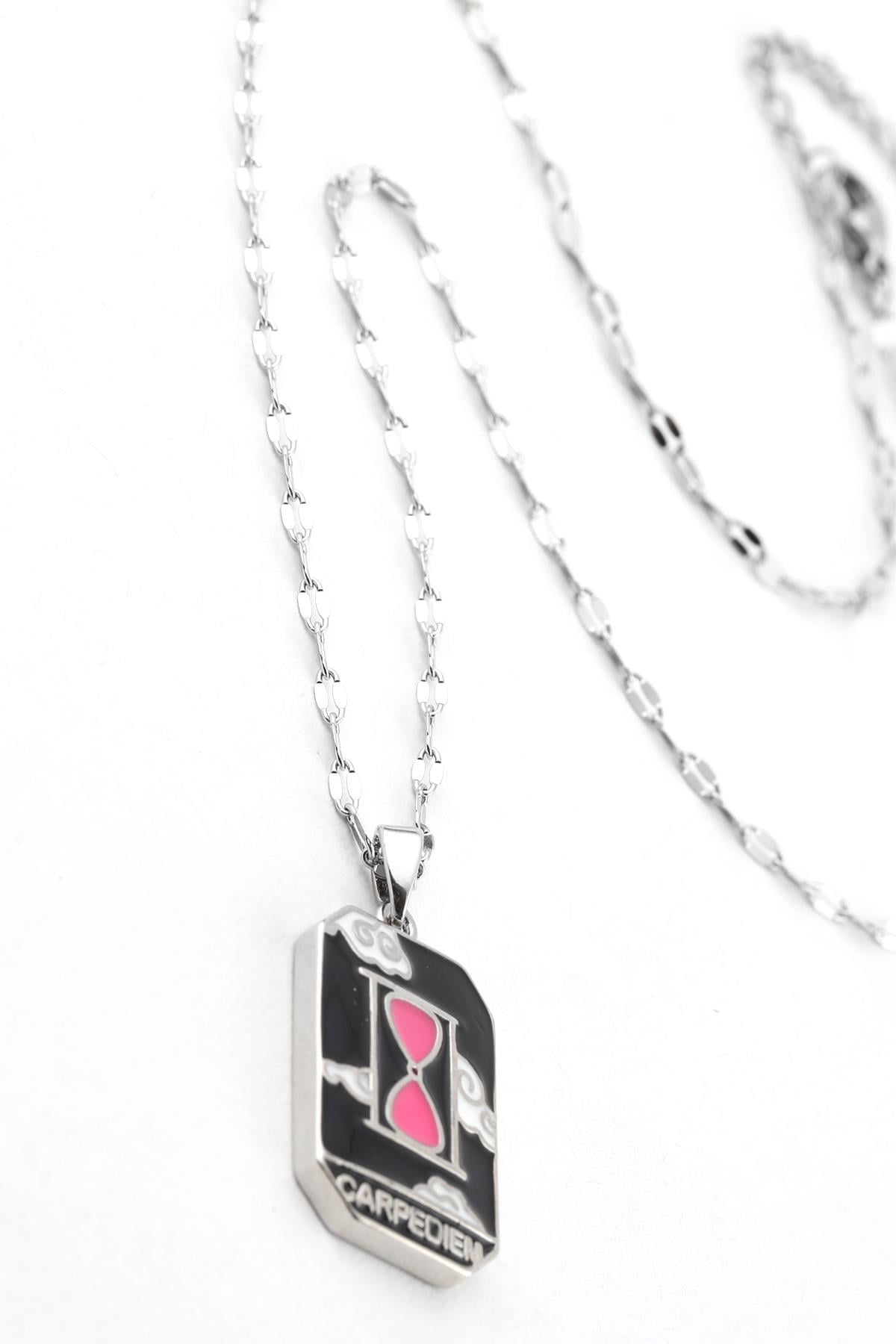 Çelik Tarot Kolye 45cm