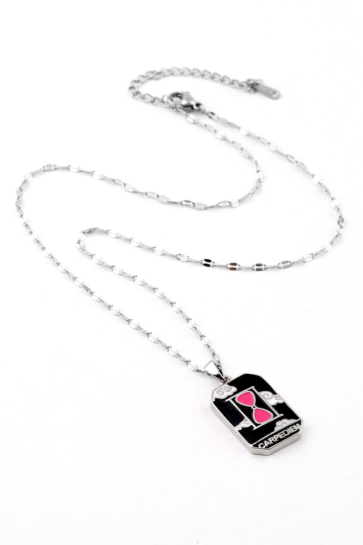 Çelik Tarot Kolye 45cm