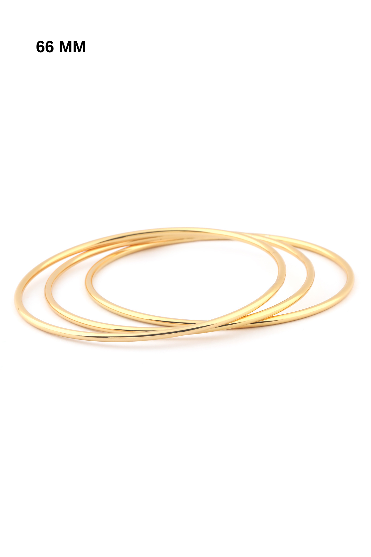 Çelik Üçlü Ajda Bileklik GOLD