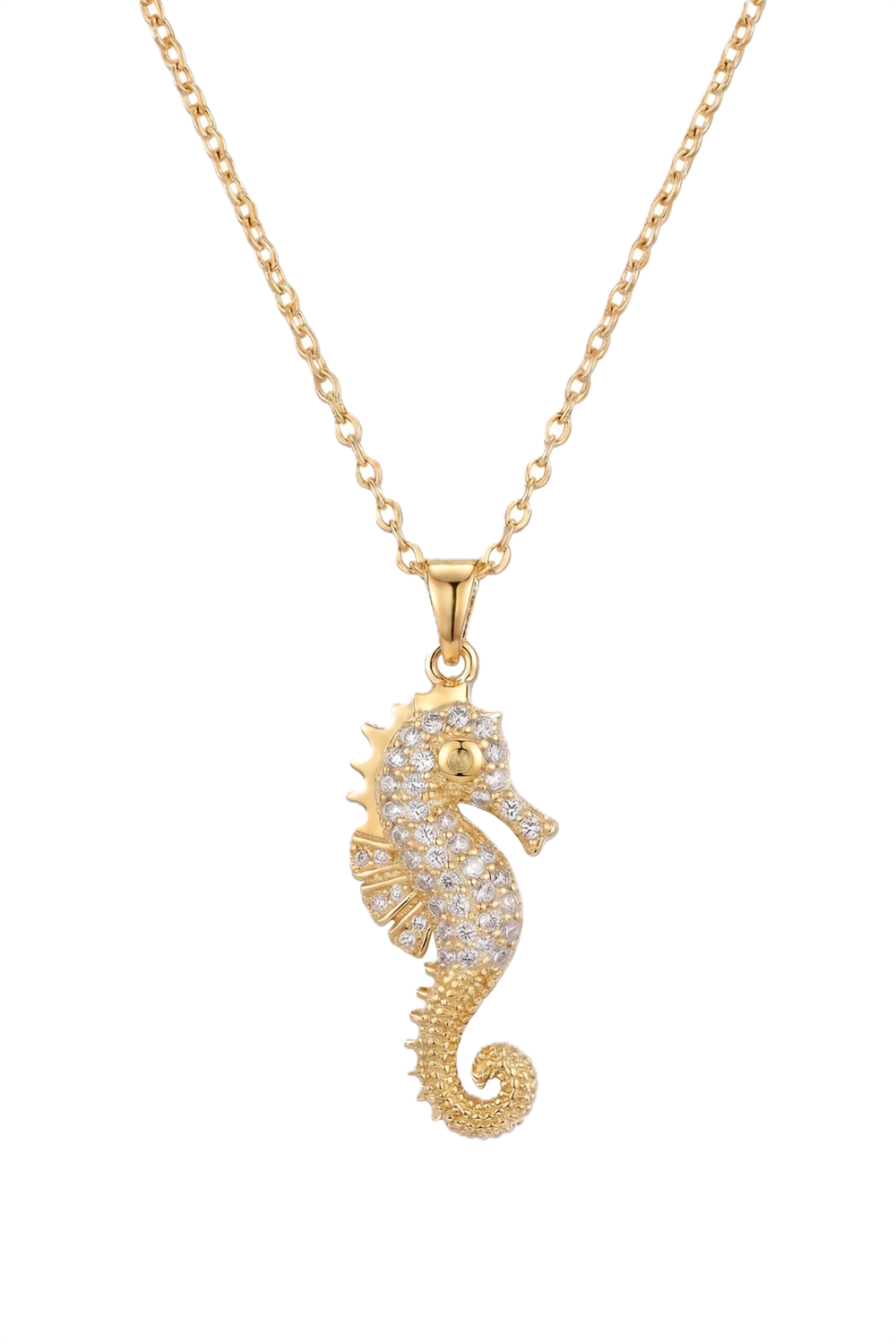 Çelik Y Kolye GOLD 45cm