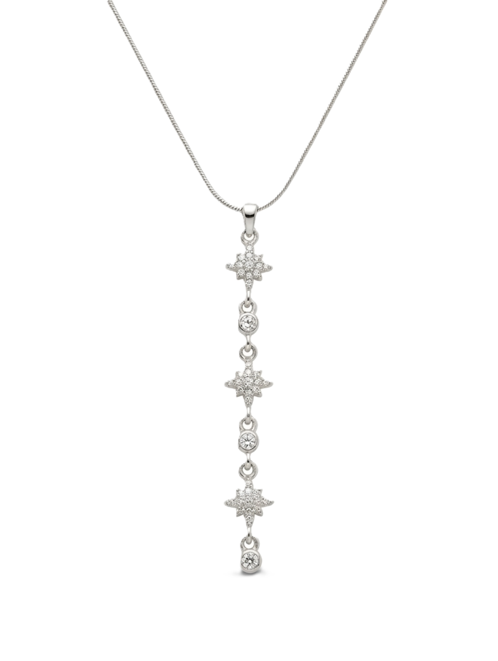 Çelik Y Kolye SILVER 45cm