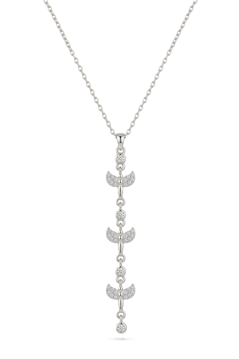 Çelik Y Kolye SILVER 45cm