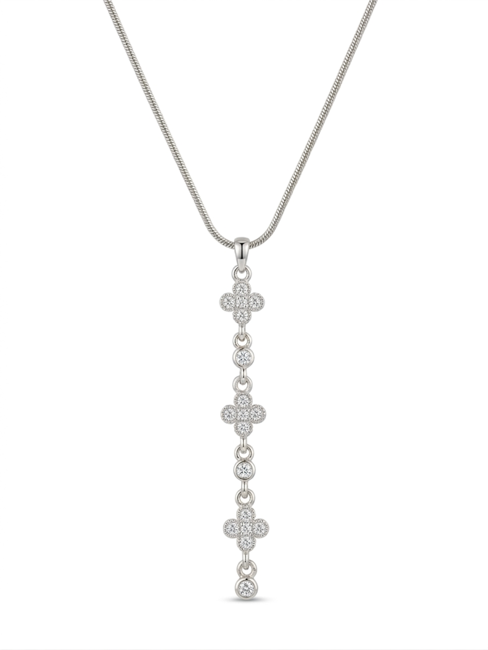 Çelik Y Kolye SILVER 45cm