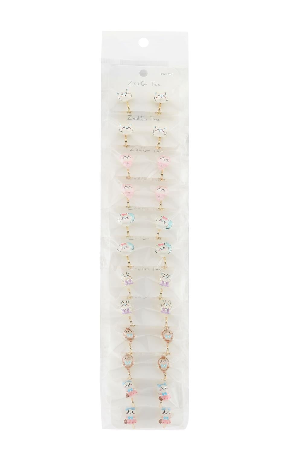 Çocuk Sıkıştırma Küpe 12li