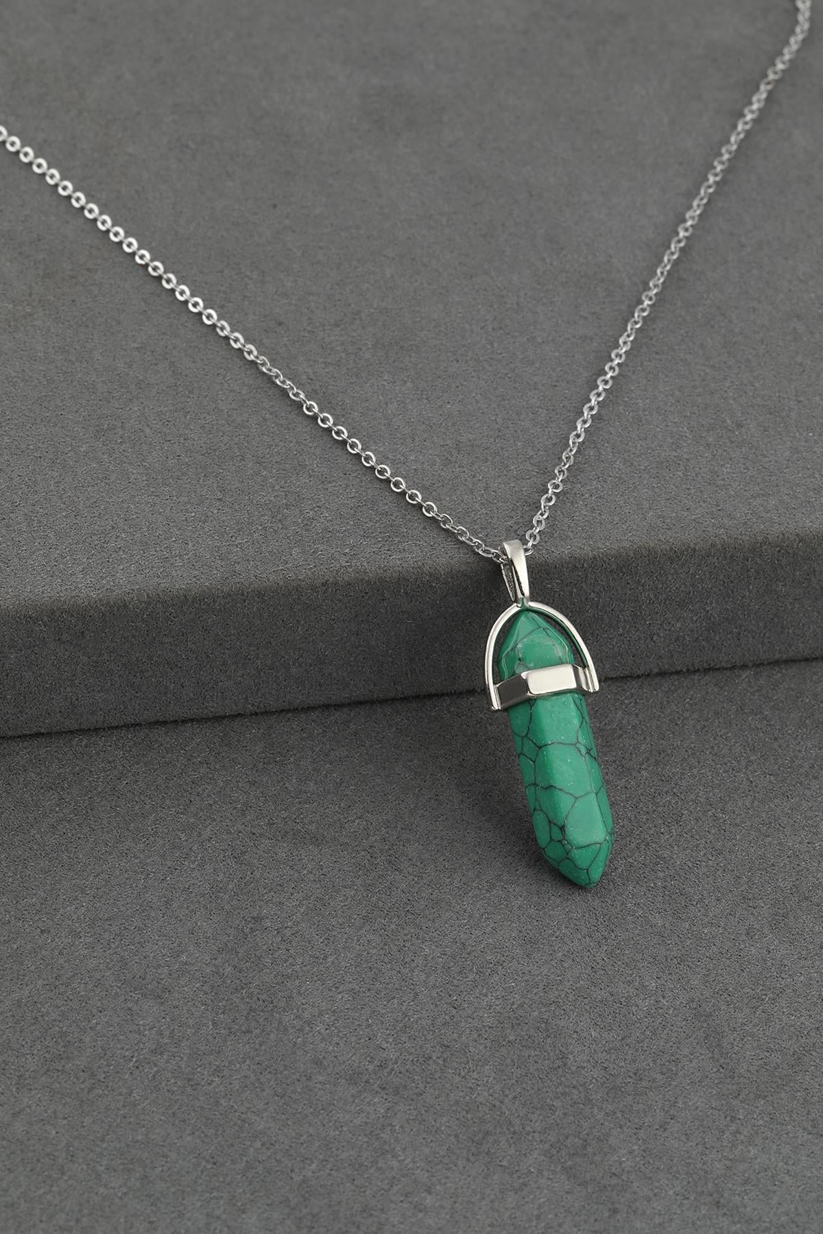 Doğal Taş Kolye 45 cm