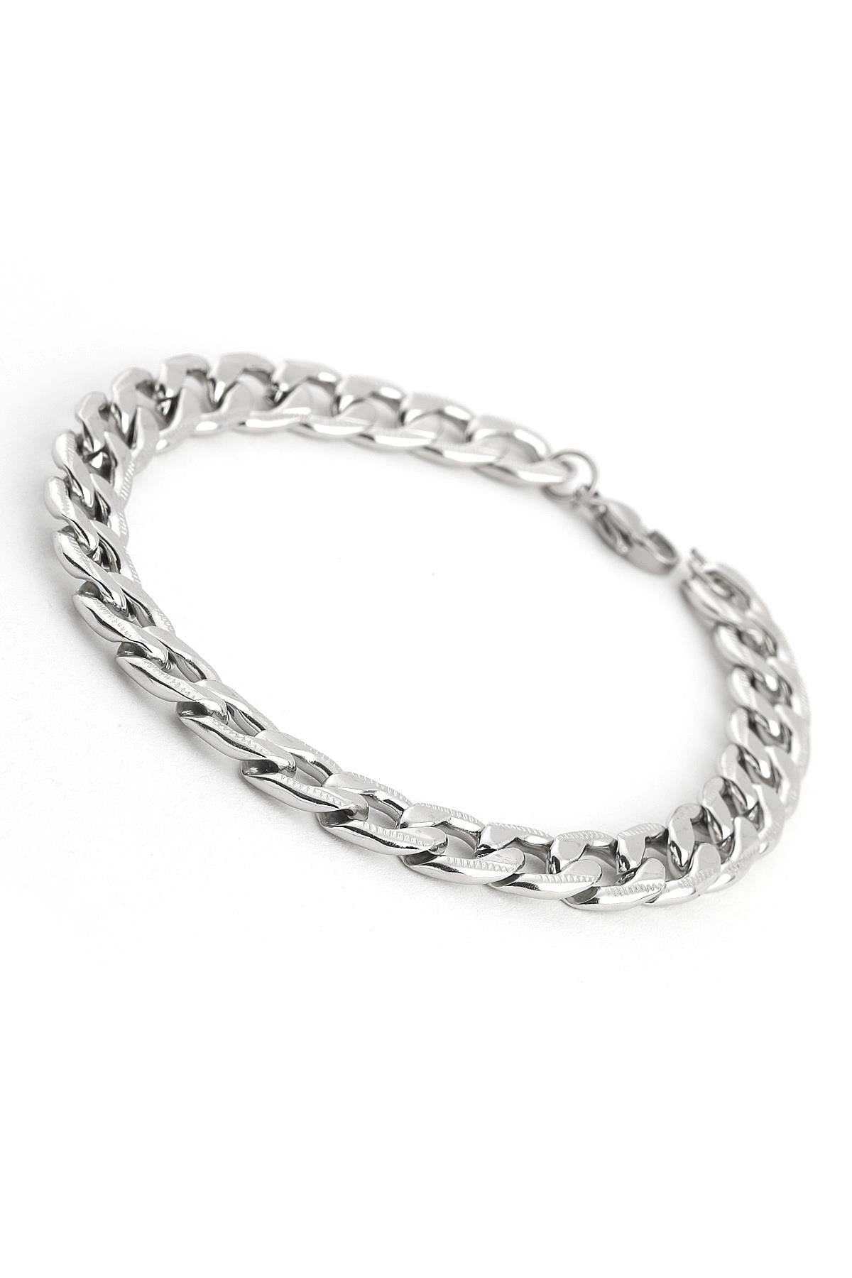 Erkek Çelik Bileklik (19cm)