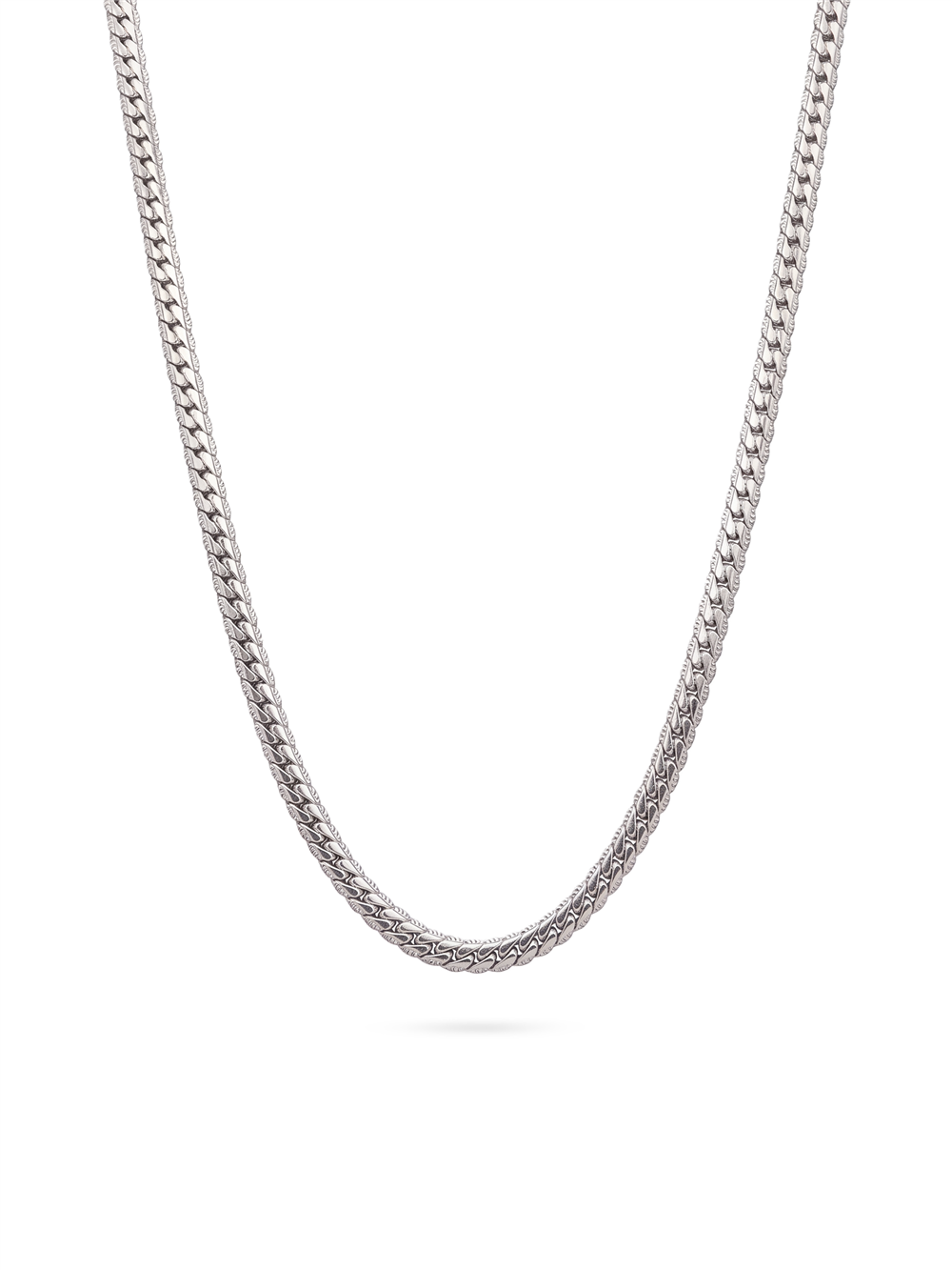 Erkek Çelik Kolye SILVER 60cm